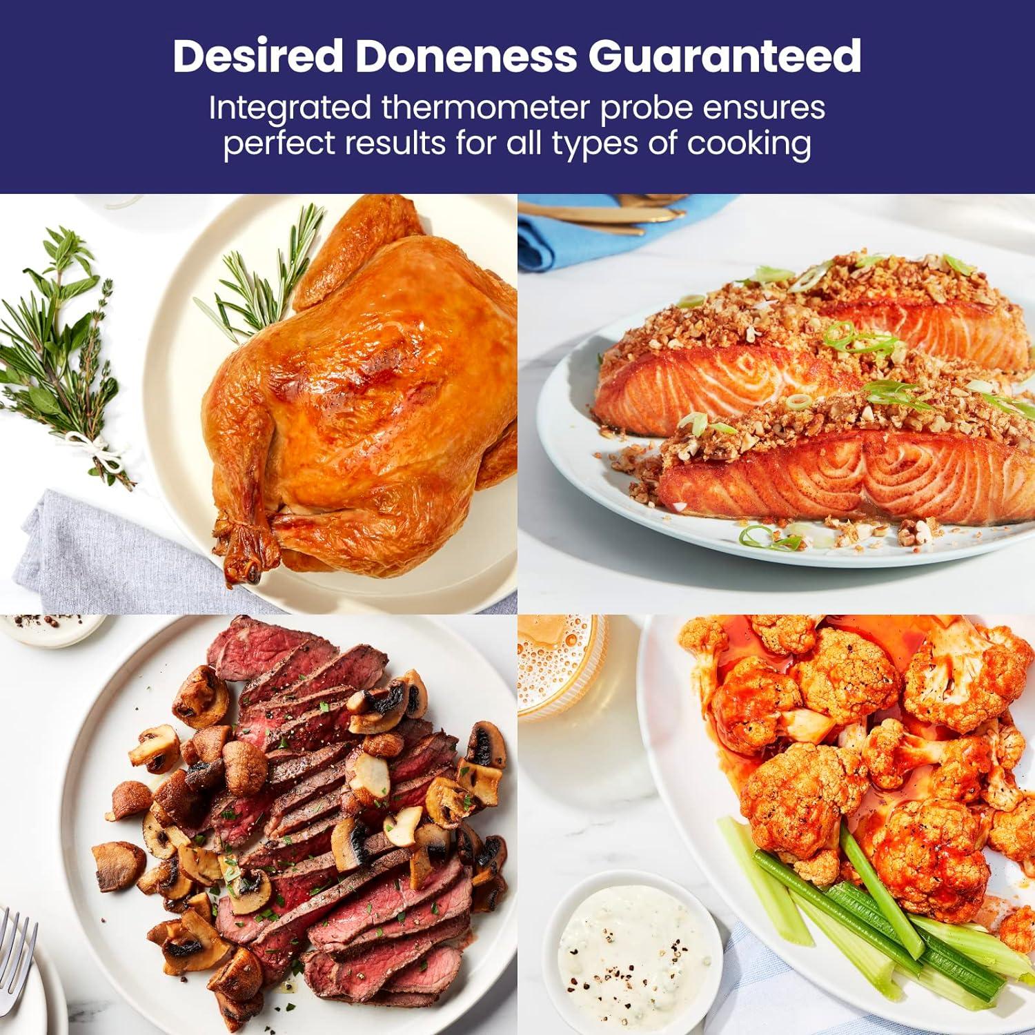 Freidora de Aire Digital Chefman 5 Cuartos con Termómetro