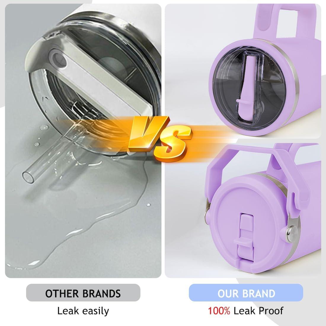 Tapa Reemplazo Morada OXYWYAN para Taza Stanley 40 Oz a Prueba de Fugas