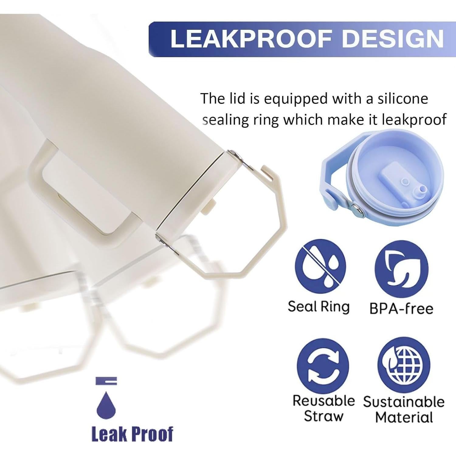 Paquete de 2 Tapas de Reemplazo Tazanma para Vaso 1.2L Verde Claro