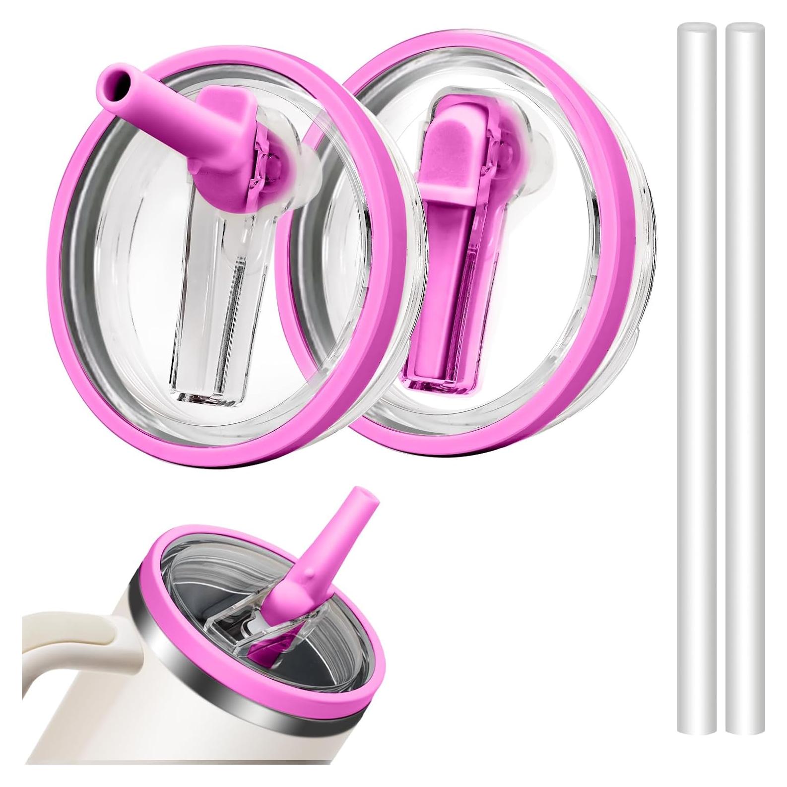 Paquete de 2 tapas a prueba de fugas AudeRhine para tazas Stanley 40 oz