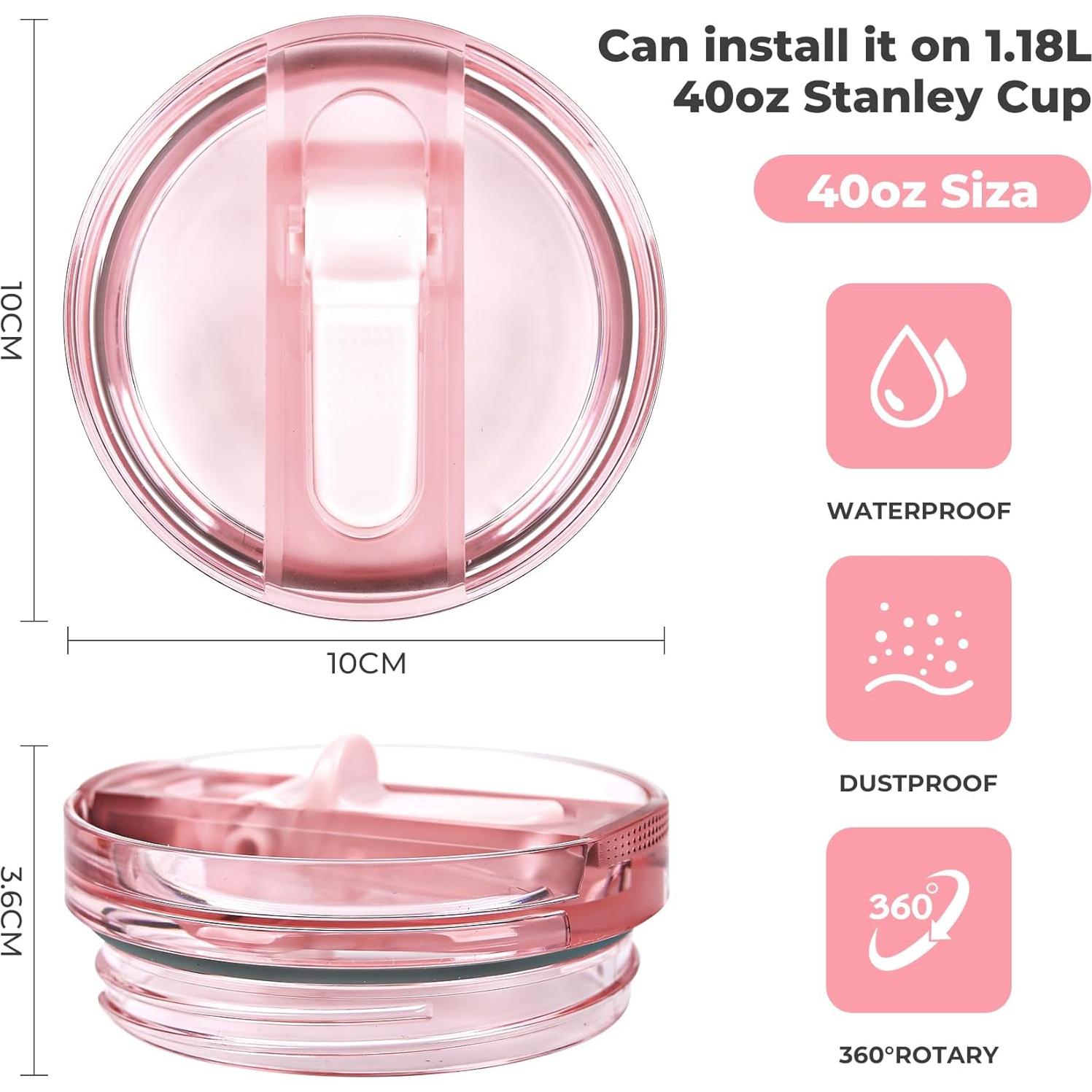 Tapa a Prueba de Fugas Fstuffs para Vaso Stanley 40oz - 2 Paquetes