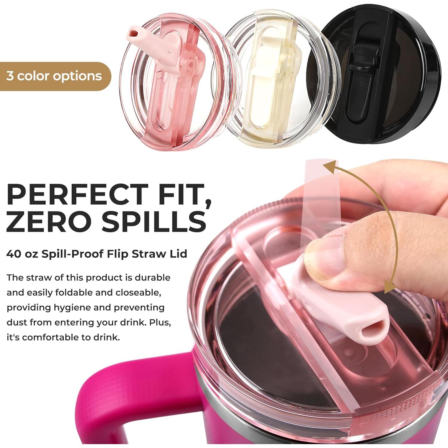 Tapa a Prueba de Fugas Fstuffs para Vaso Stanley 40oz - 2 Paquetes