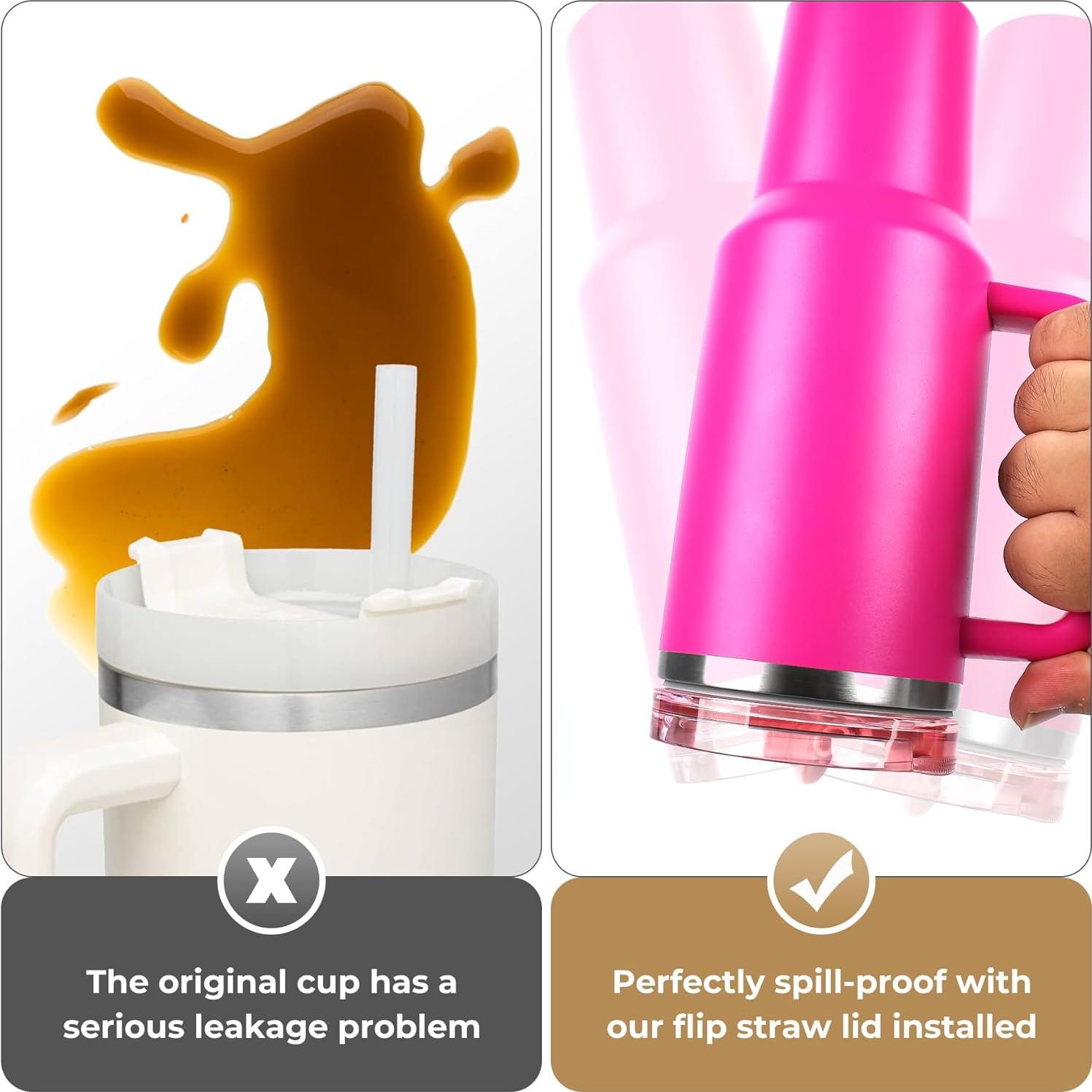 Tapa a Prueba de Fugas Fstuffs para Vaso Stanley 40oz - 2 Paquetes