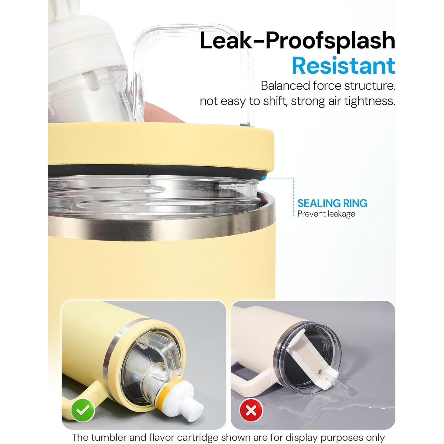 Adaptador de Taza YETARAN para Cartucho de Sabor Stanley 1.18L/1.89L