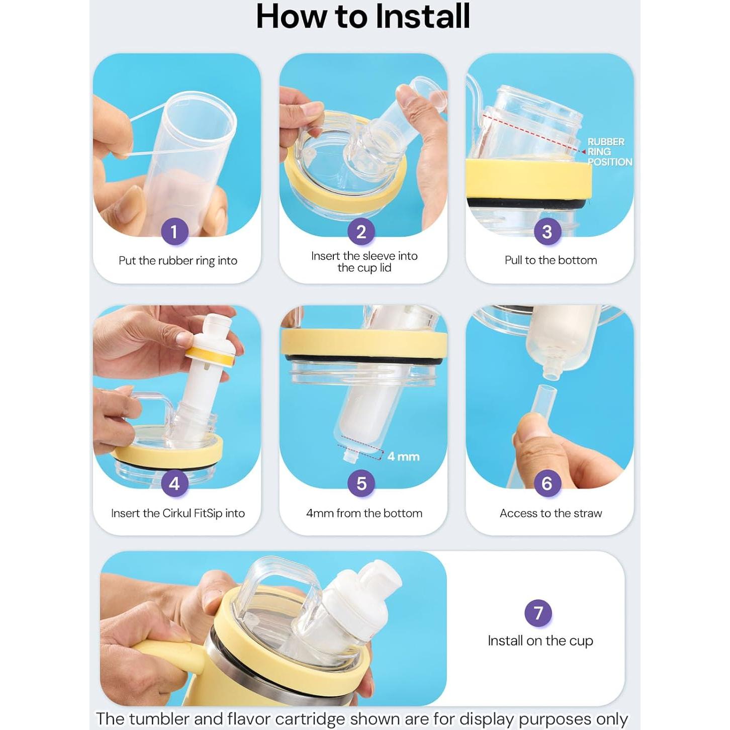 Adaptador de Taza YETARAN para Cartucho de Sabor Stanley 1.18L/1.89L