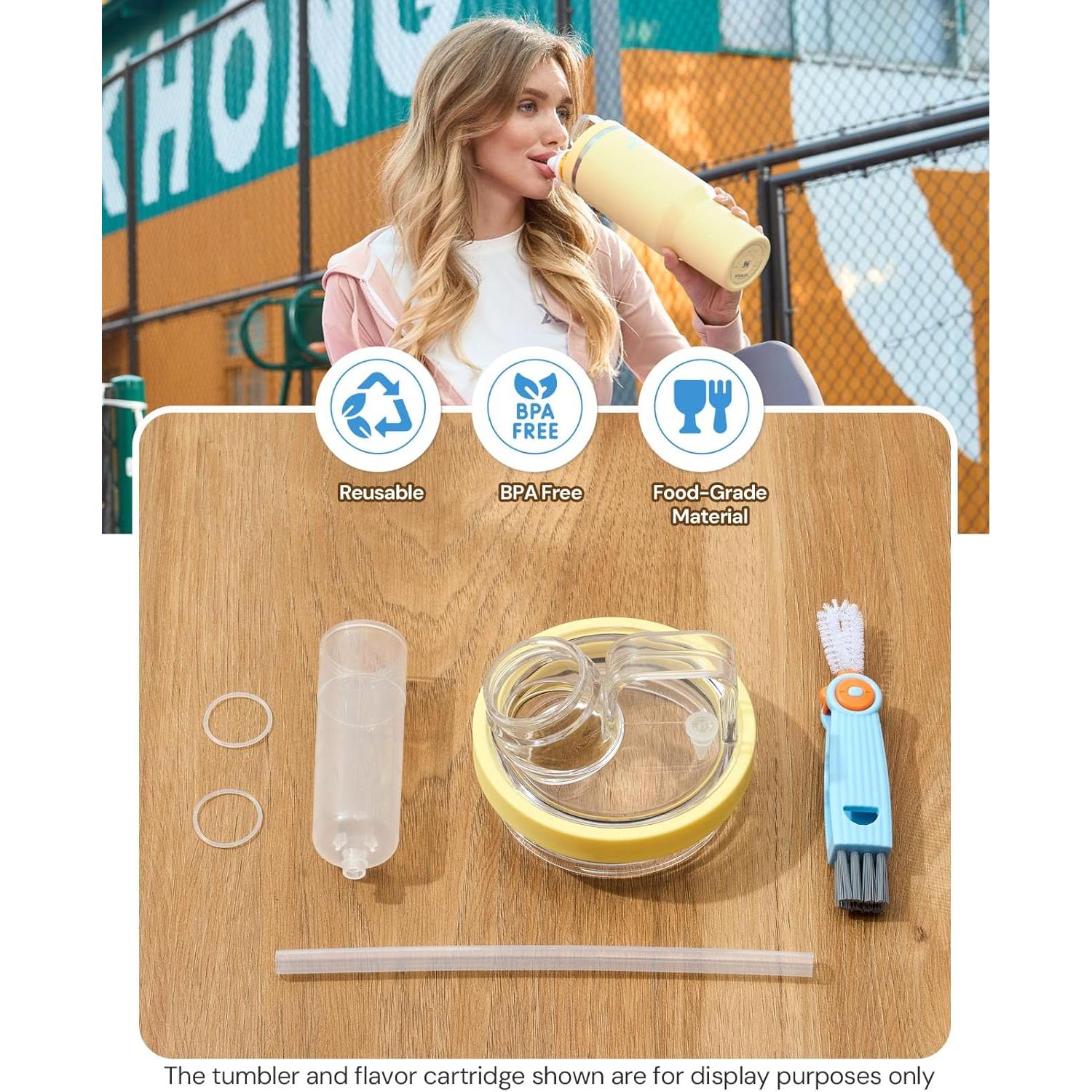 Adaptador de Taza YETARAN para Cartucho de Sabor Stanley 1.18L/1.89L