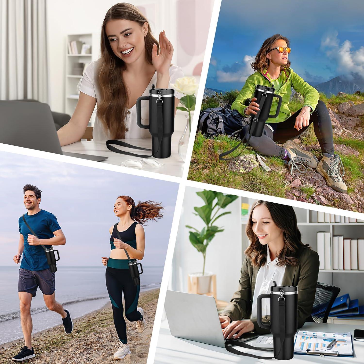 Tapa con Popote Flip PBFairyy para Vaso Stanley 40 oz - 2 Piezas