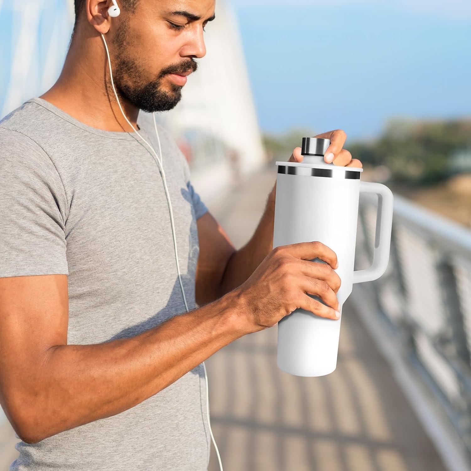 Tapa a Prueba de Fugas para Tumbler Stanley H2.0 40 oz - 2 Piezas