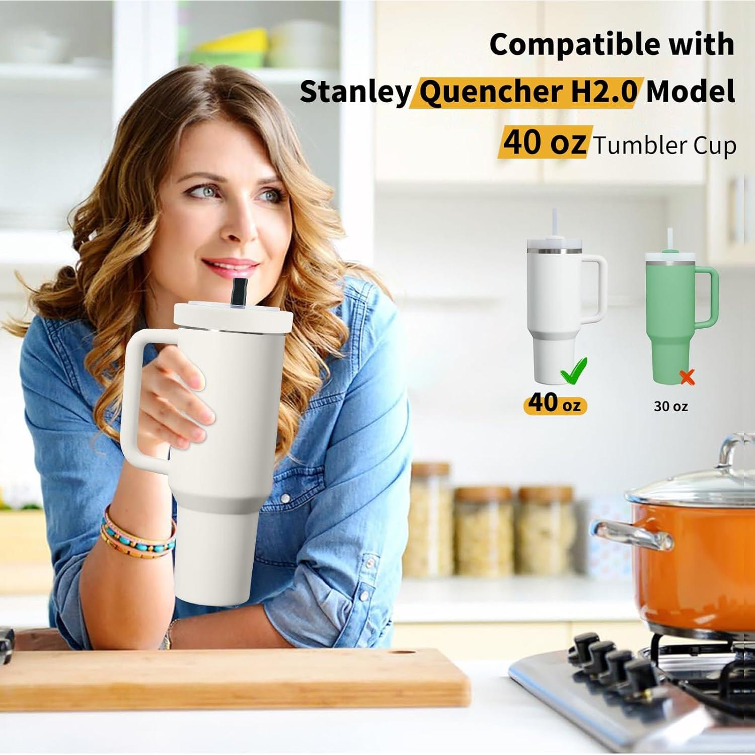 Tapa de paja a prueba de fugas Tcamp para taza 40 oz Stanley