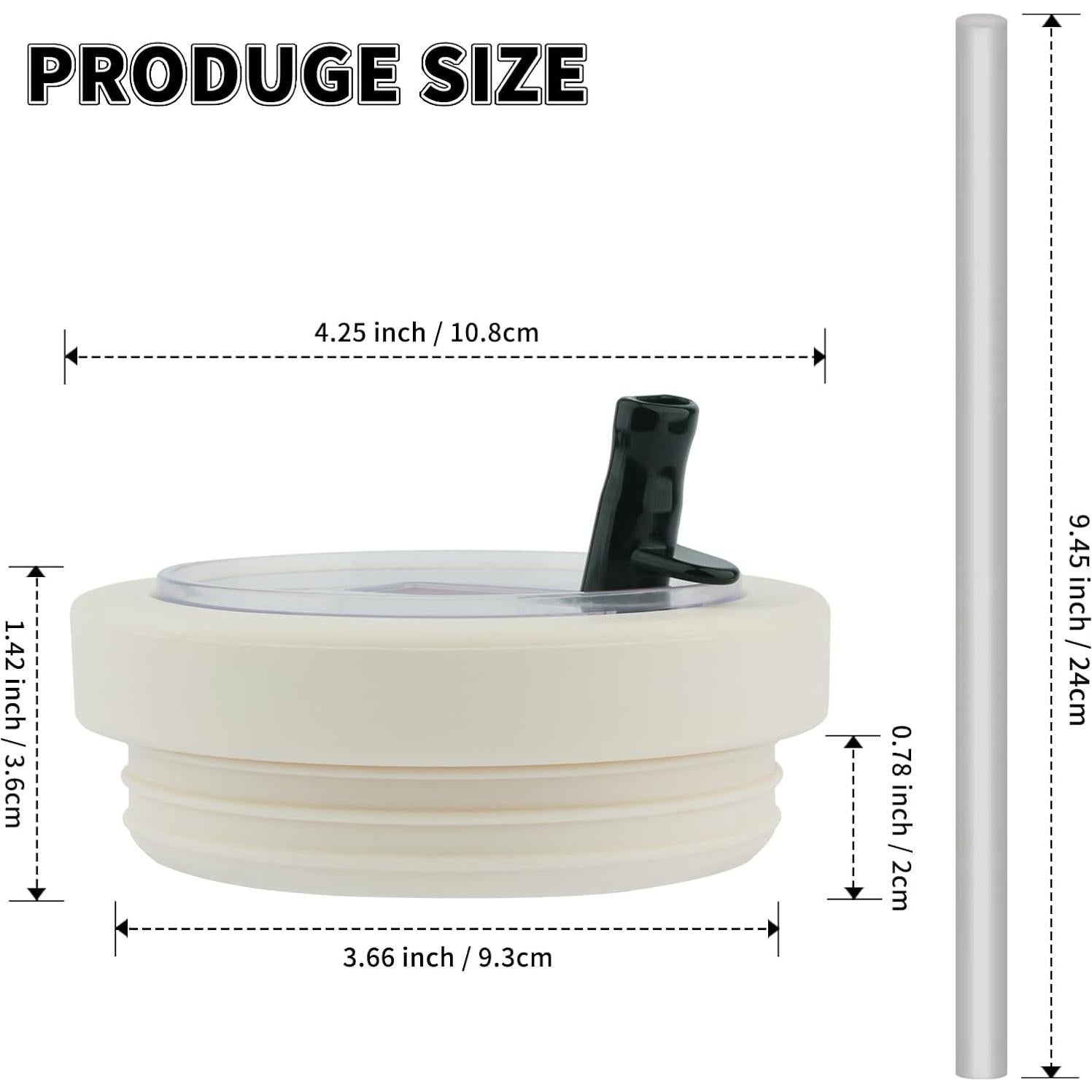 Tapa de paja a prueba de fugas Tcamp para taza 40 oz Stanley