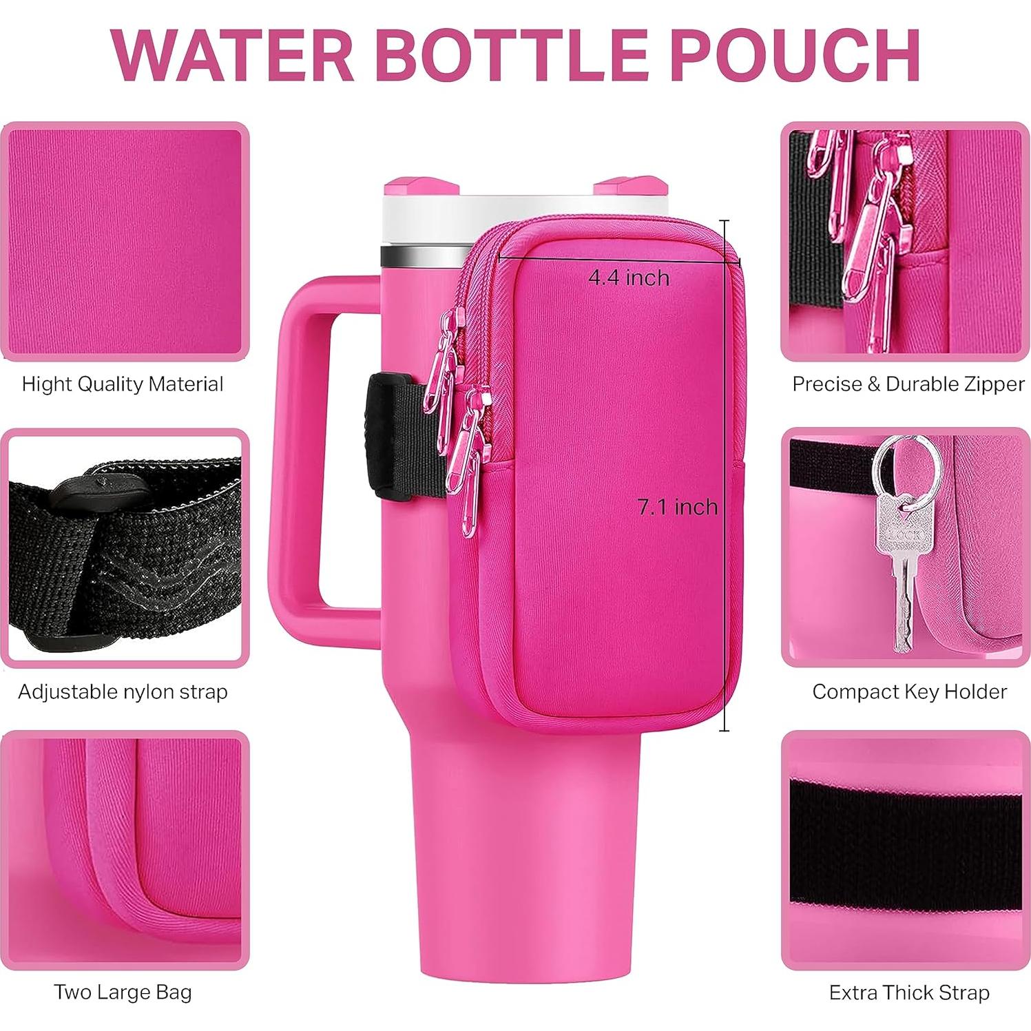 Funda para Botella de Agua ORTHANC Rosa Claro - Neopreno