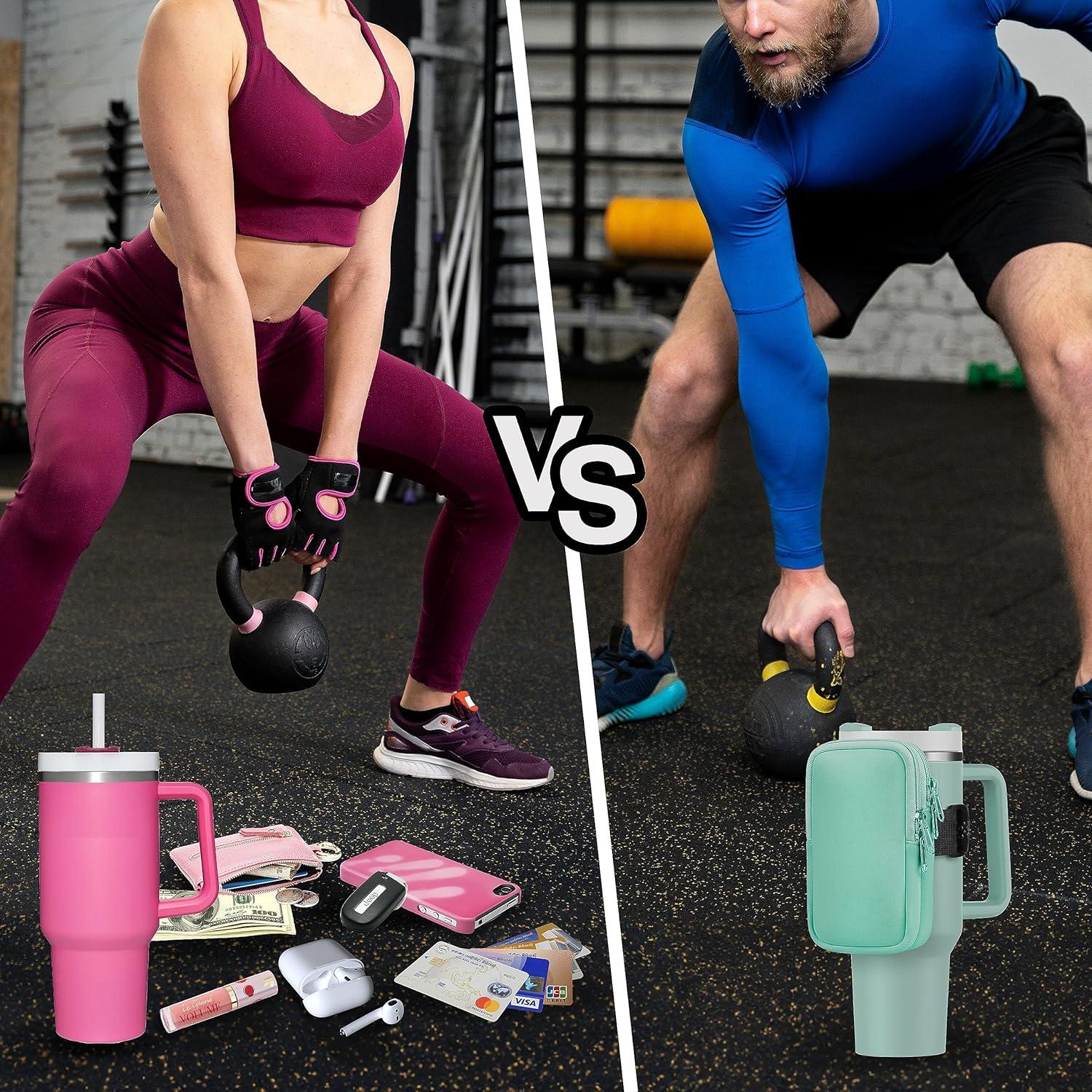 Funda para Botella de Agua ORTHANC Rosa Claro - Neopreno