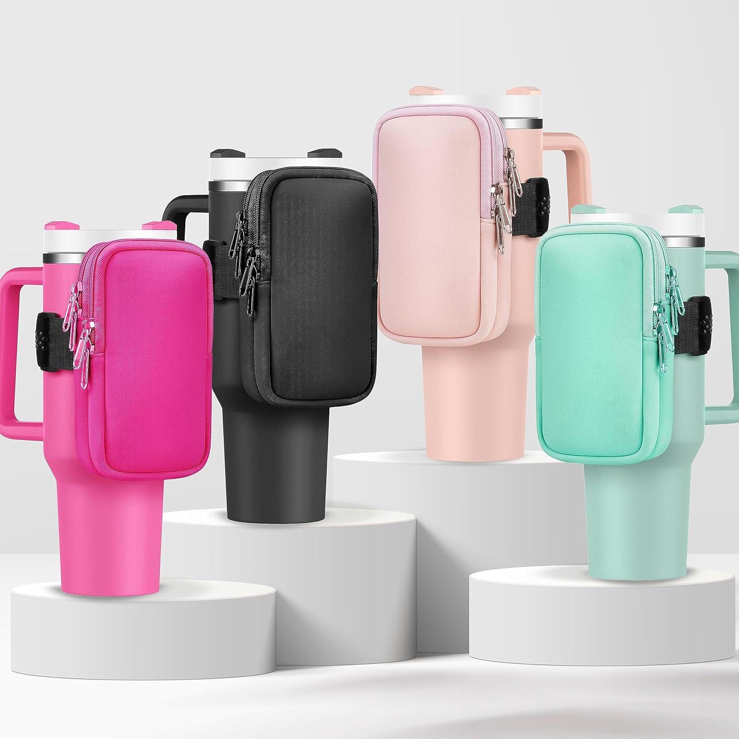 Funda para Botella de Agua ORTHANC Rosa Claro - Neopreno