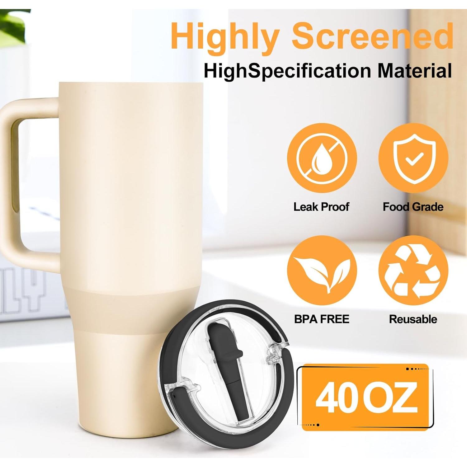 Tapa de Válvula de Reemplazo Bexbchh para Vaso Stanley 40oz