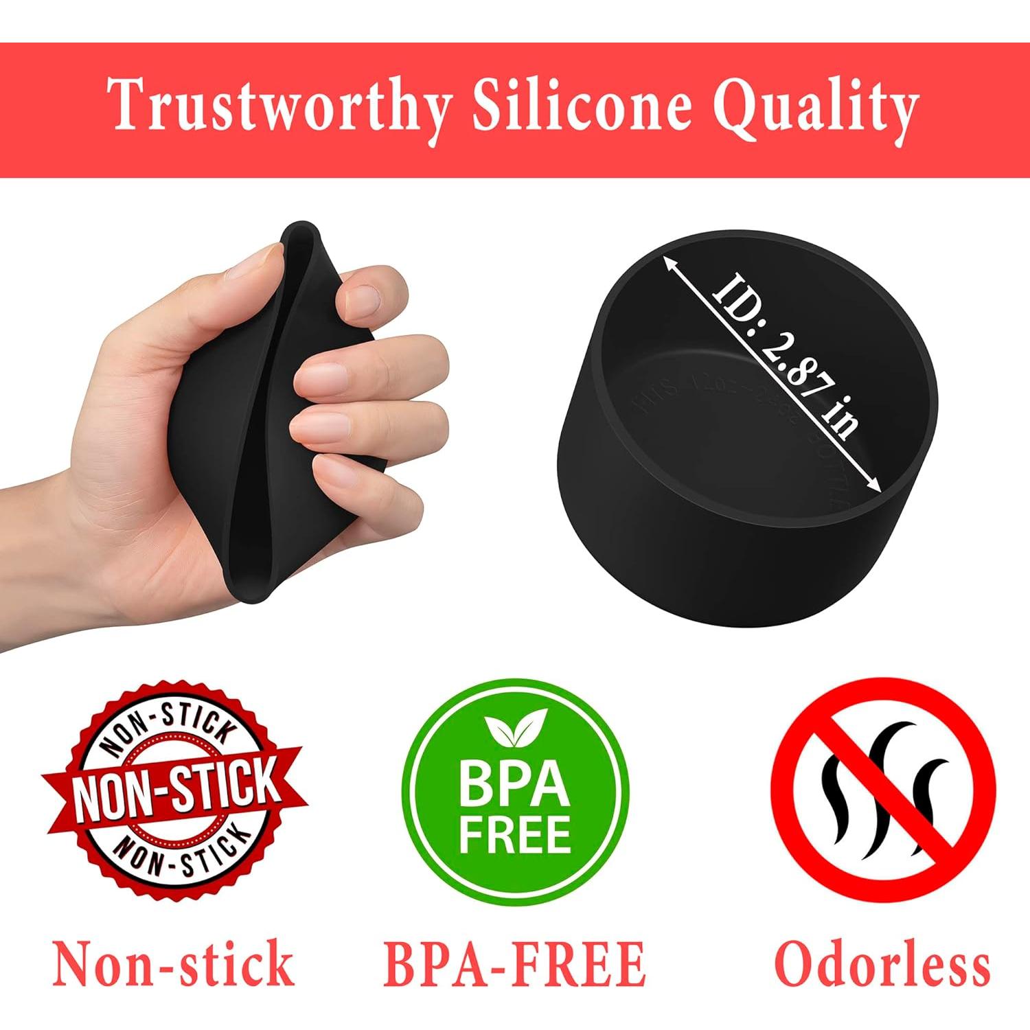 Bota de Silicona KTKUDY para Vasos Stanley y Hydro Flask - Set de 2