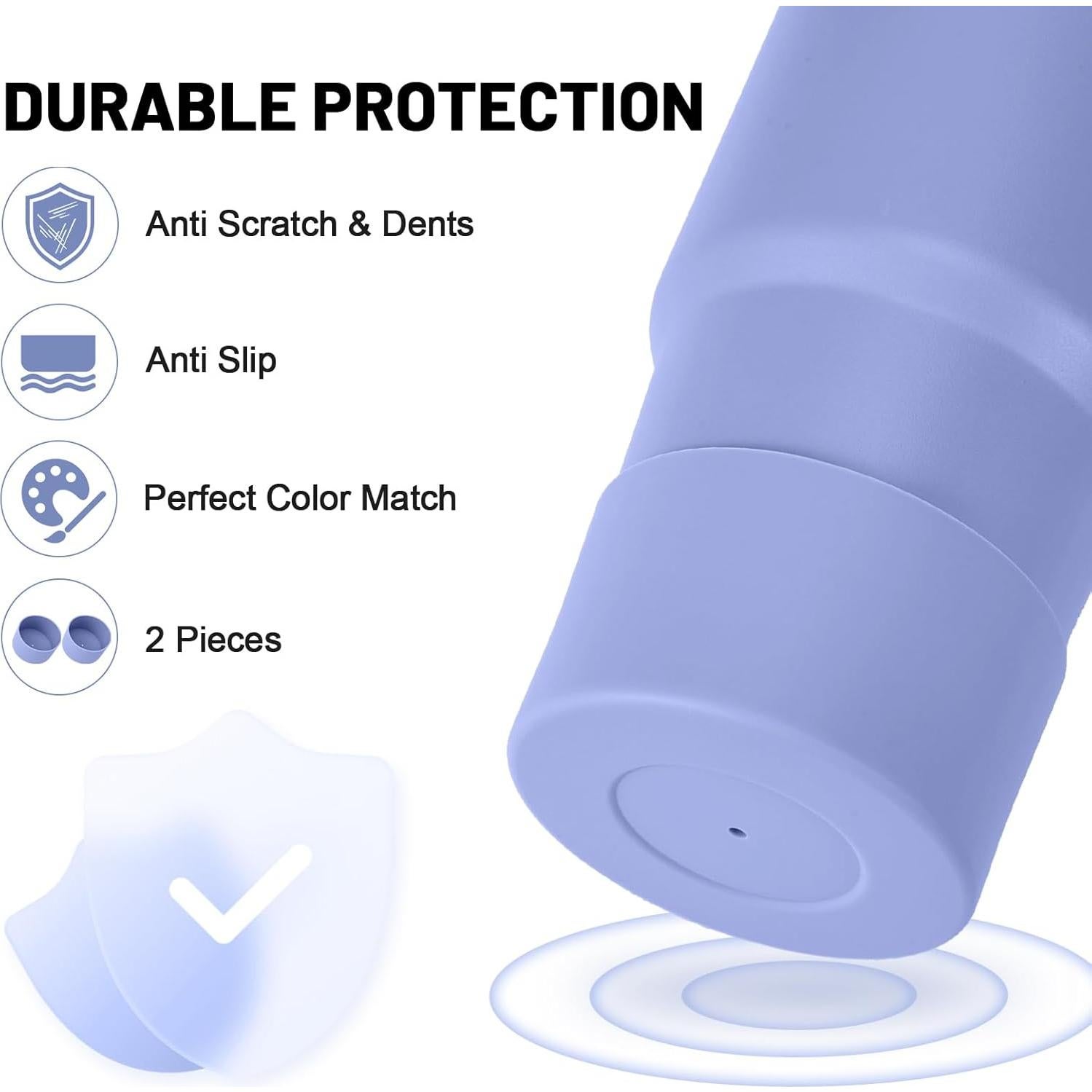 Juego de Cubierta y Bota de Silicona DUNLAGUE para Stanley 30oz y 40oz