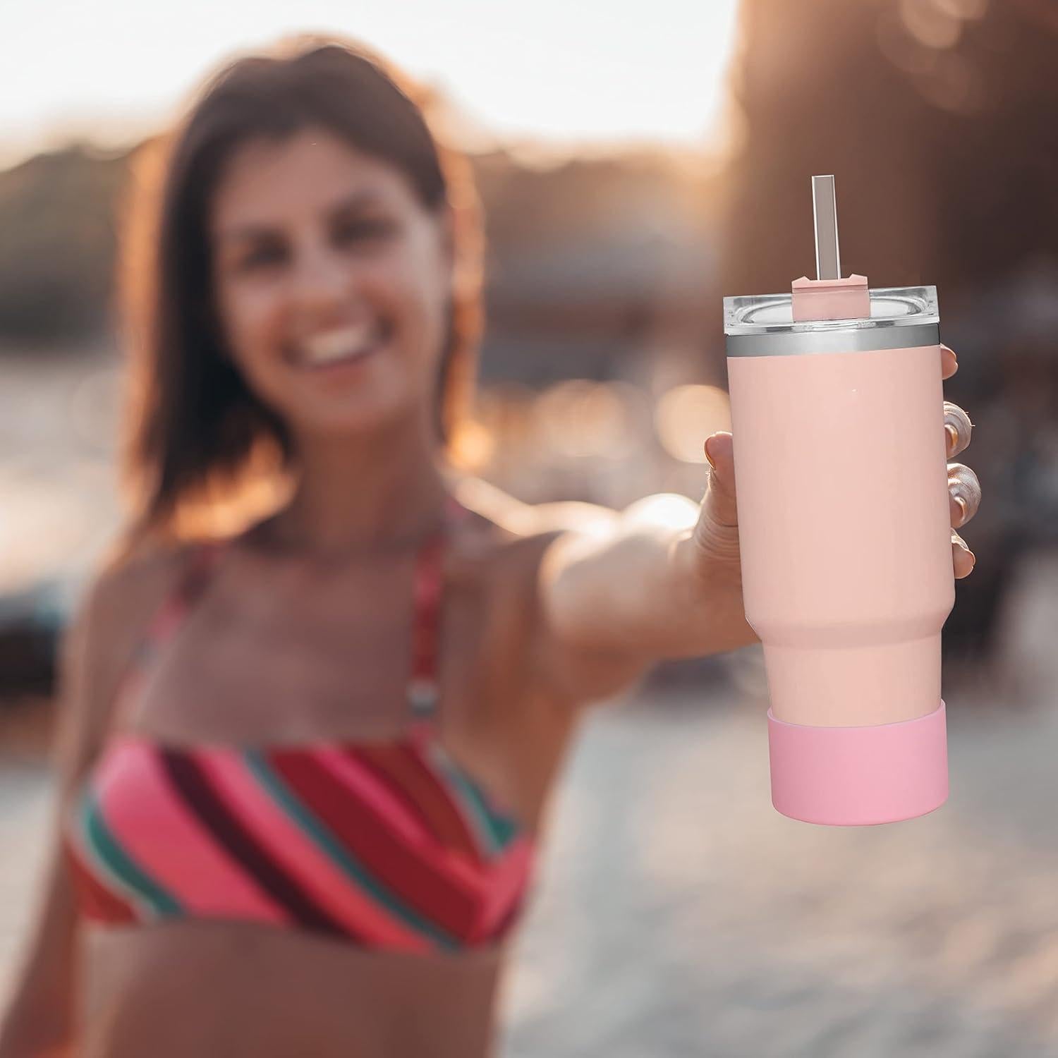 Bota de Silicona QIANHAI para Botellas de Agua 40 oz y 30 oz