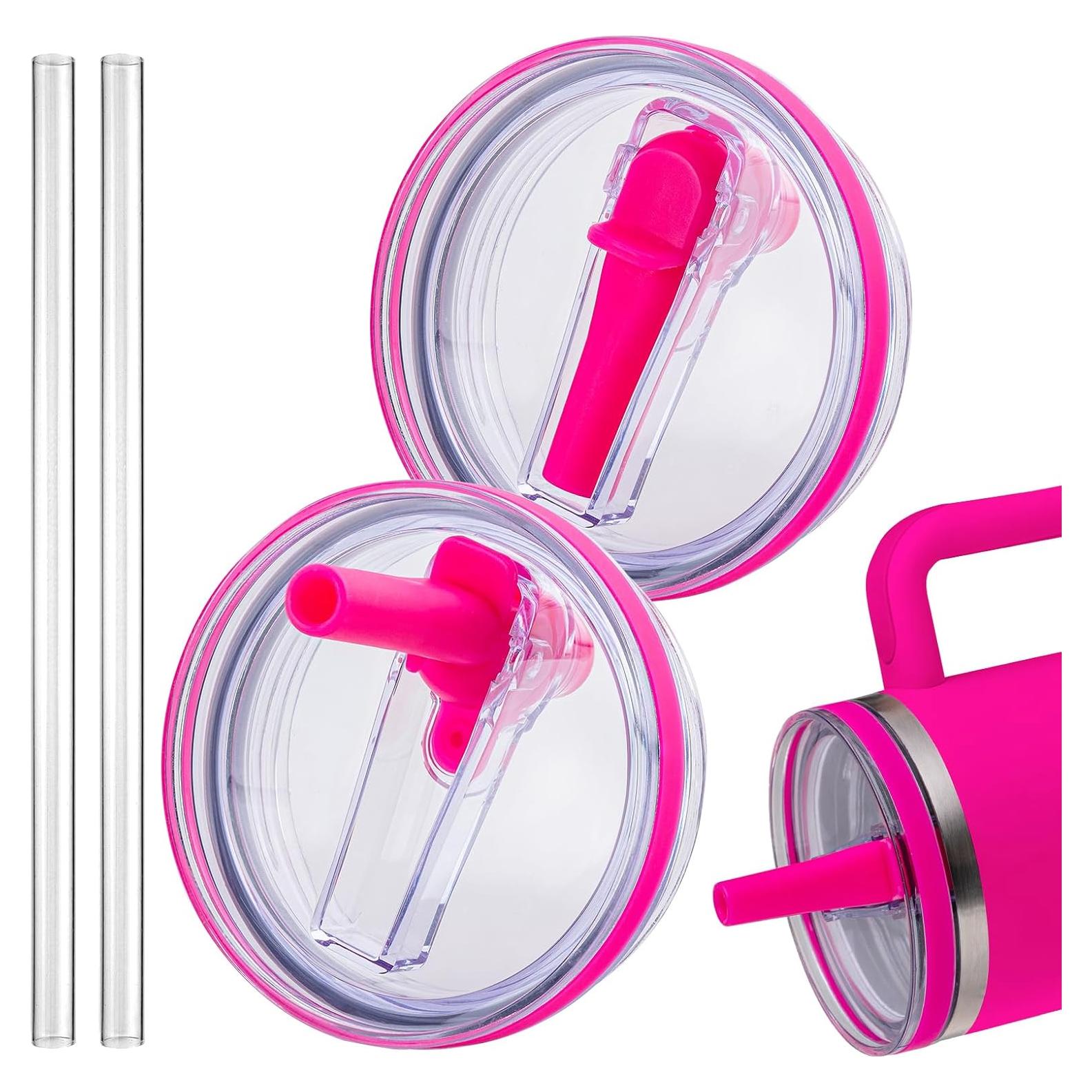 Tapa de Popote Morla para Vaso Stanley 40 oz/64 oz - Fucsia 2-Pack