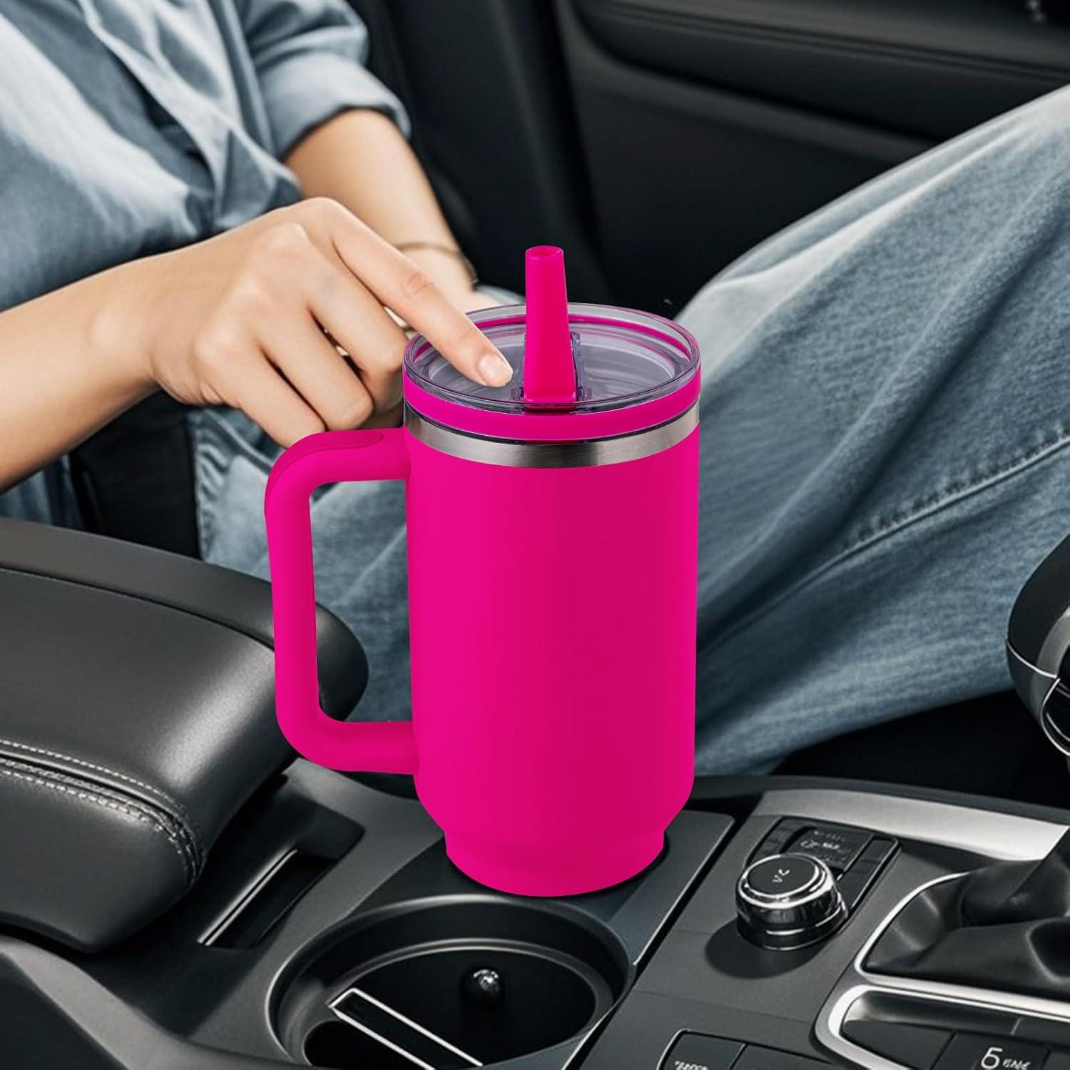 Tapa de Popote Morla para Vaso Stanley 40 oz/64 oz - Fucsia 2-Pack