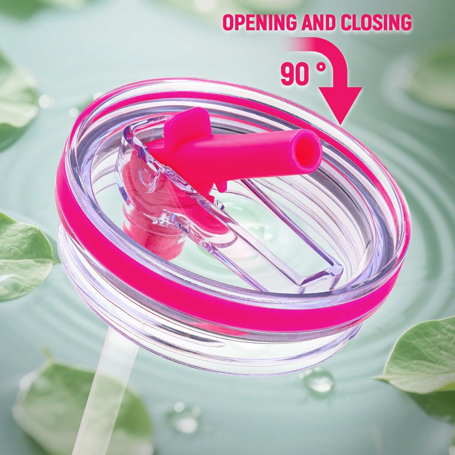 Tapa de Popote Morla para Vaso Stanley 40 oz/64 oz - Fucsia 2-Pack