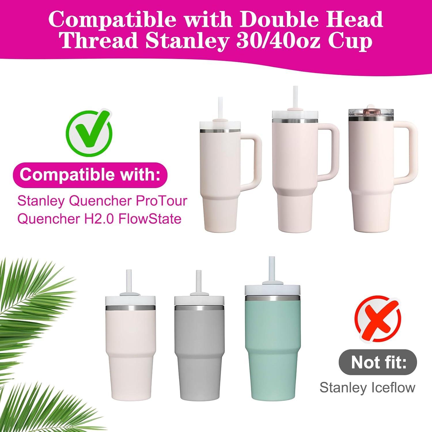 Tapa de paja abatible Gestarich para vaso Stanley 40 OZ