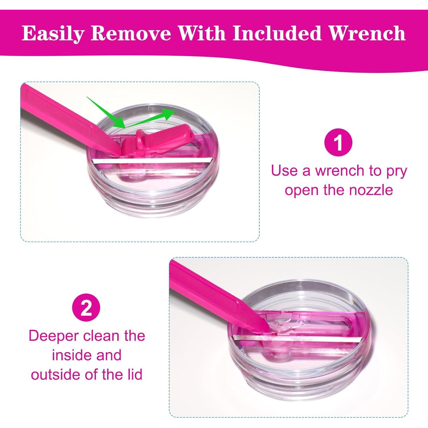 Tapa de paja abatible Gestarich para vaso Stanley 40 OZ