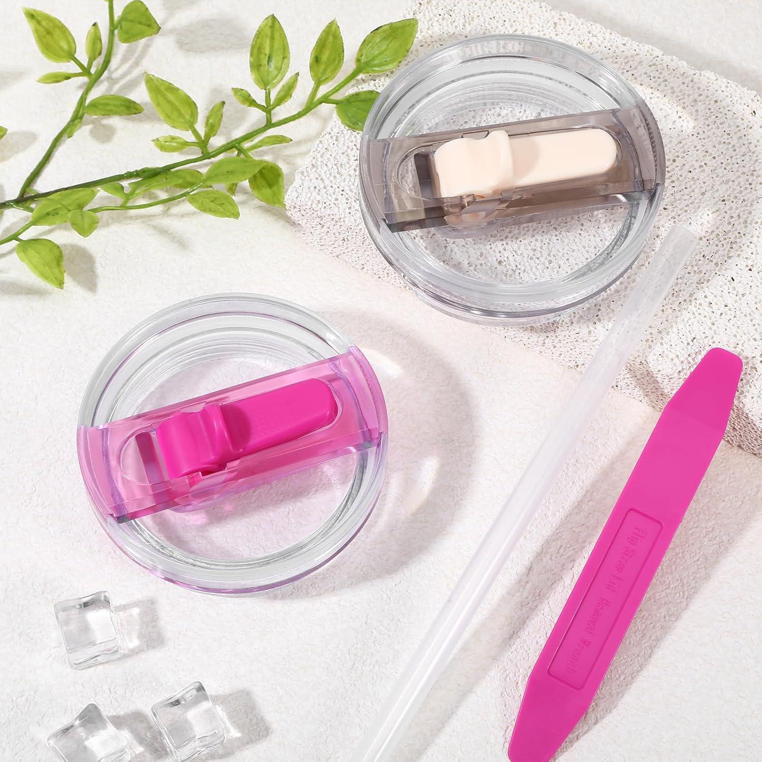 Paquete de 2 tapas de repuesto Suohheh para vaso Stanley 40 oz