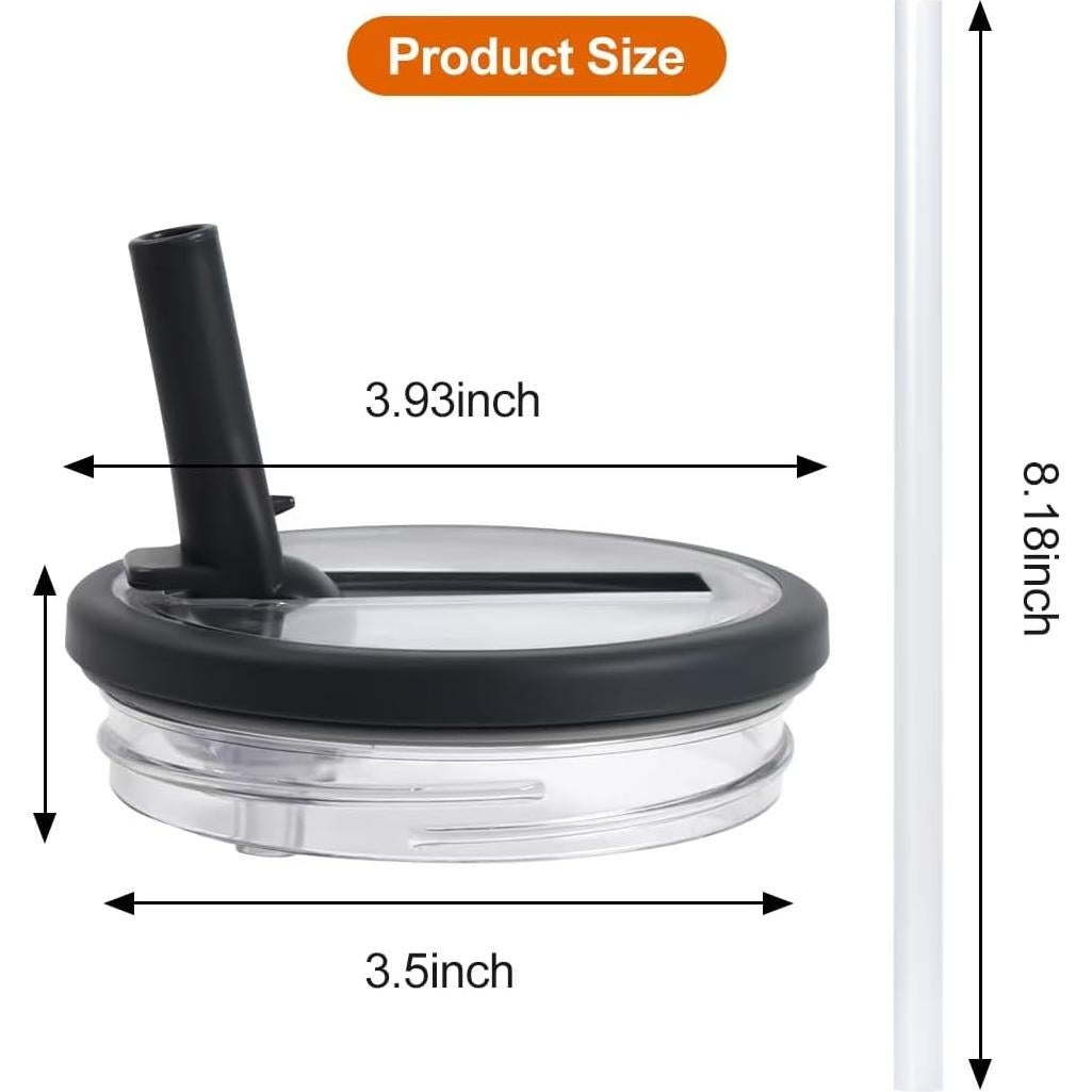 2 Tapas de Pajita Flip Reemplazo Stanley Quencher 40oz