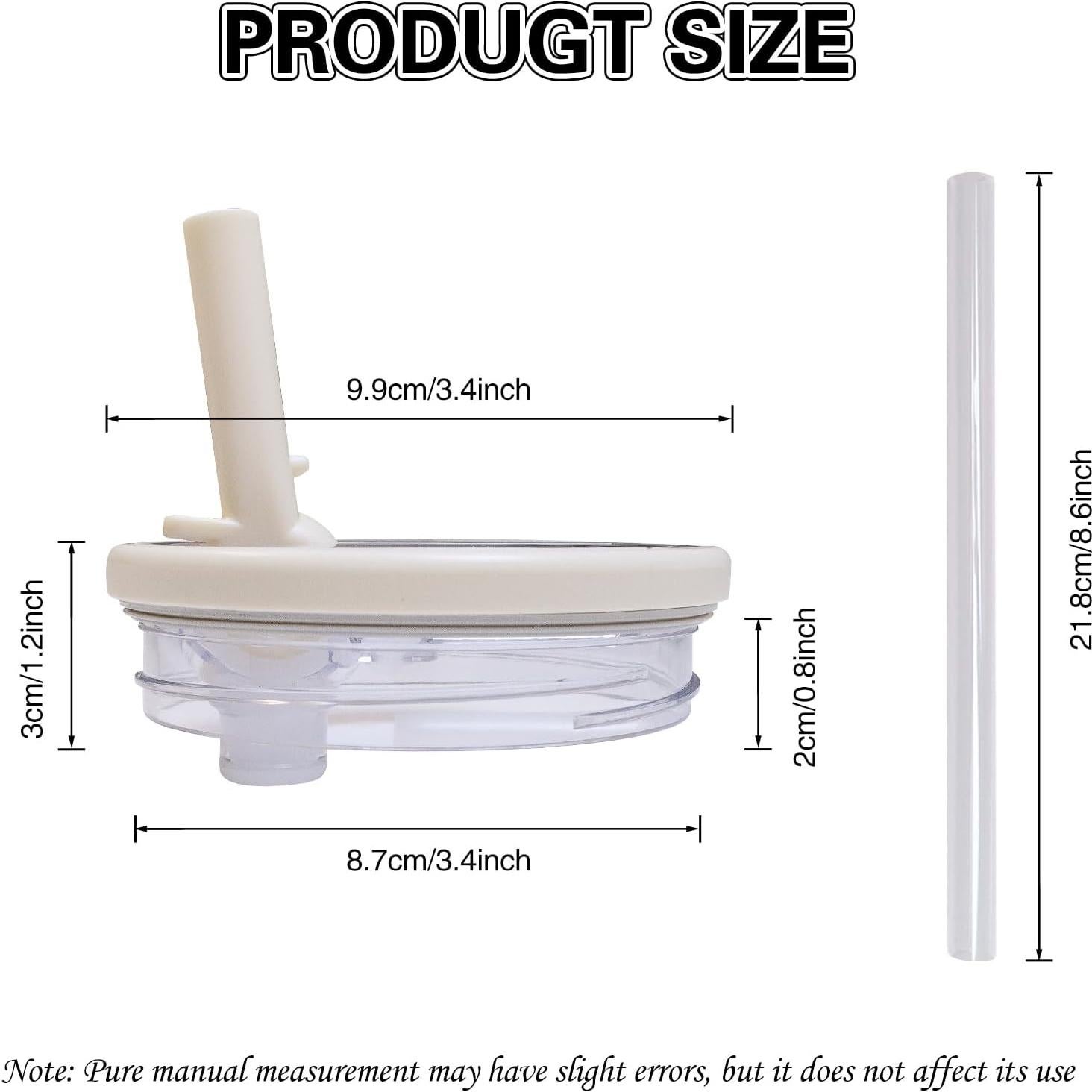 2 Tapas de Reemplazo FUTYA para Vaso Stanley Quencher 1.2L