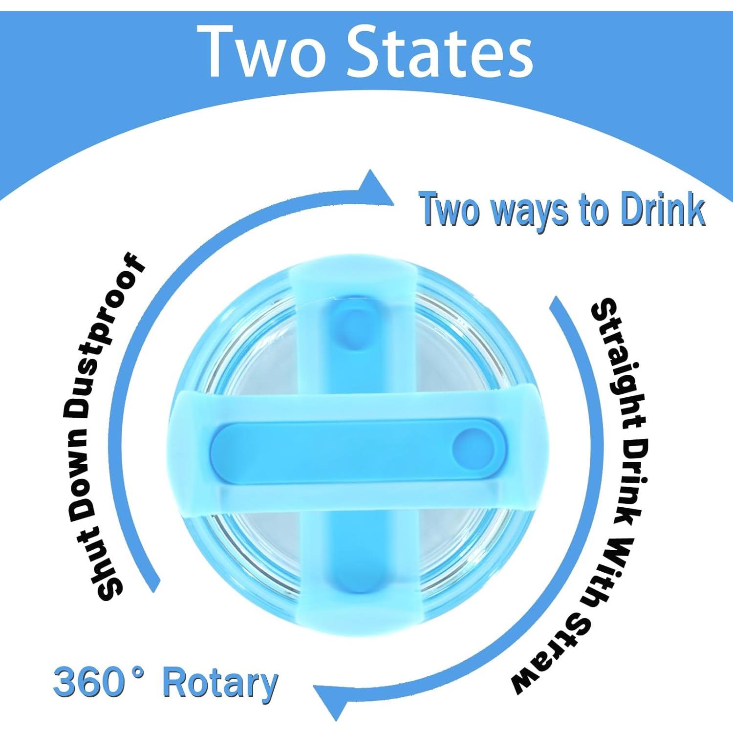 Tapa de Reemplazo Fabuerdia para Taza Stanley 40 OZ - 2 Piezas