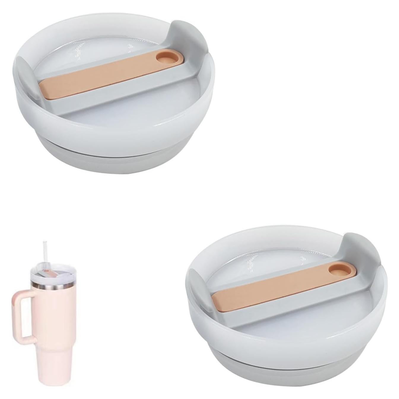 Tapa de Reemplazo para Taza Stanley 40 Oz - 2 Piezas Rosa