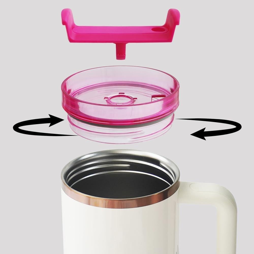 Tapa de Reemplazo Dreamfocus para Stanley Quencher 1.13L Rosa