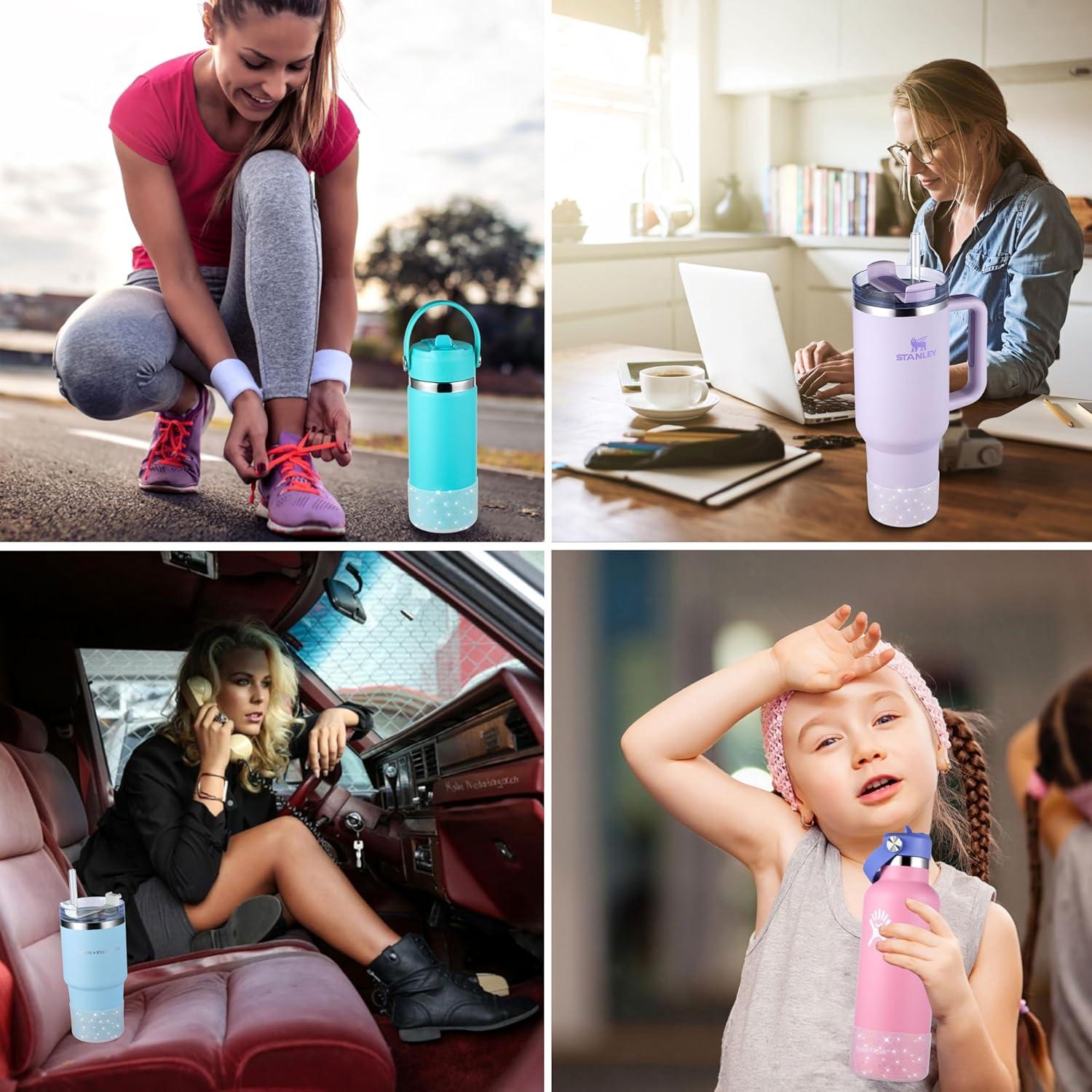 Bota de Silicona Onlymory para Copa Stanley 20 30 40 oz