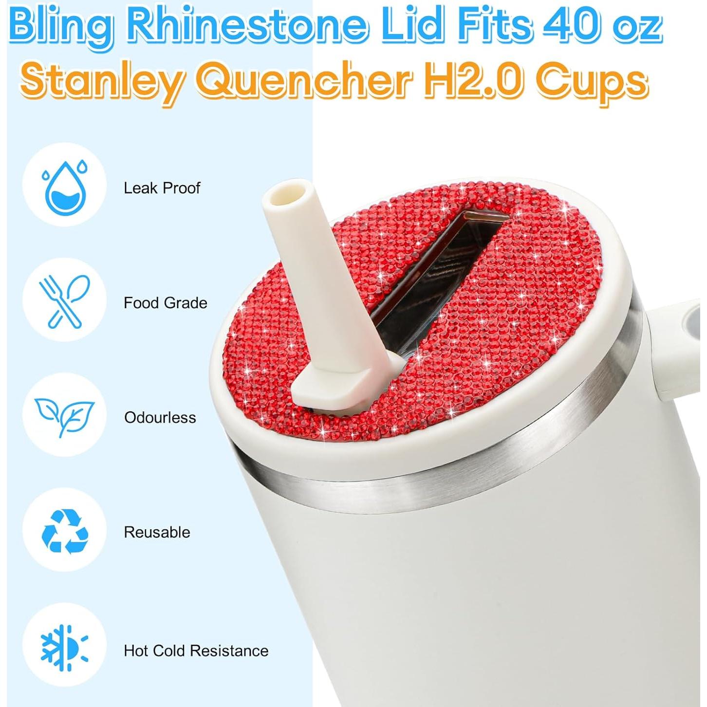 Tapa de paja flip SAVORI 40 oz a prueba de fugas para Stanley