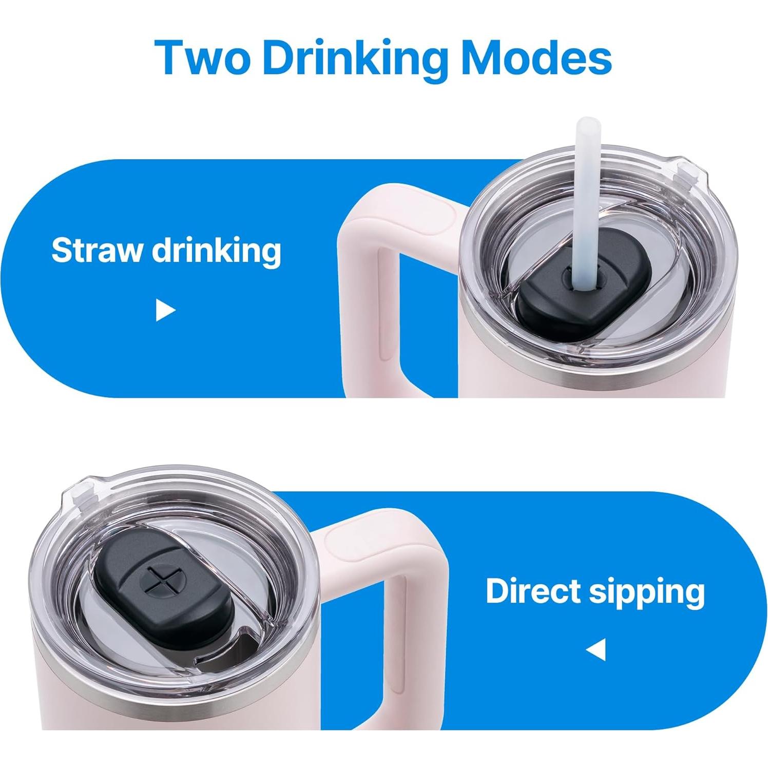 Tapa de Reemplazo Bluwing para Taza Stanley 40 oz - A prueba de polvo