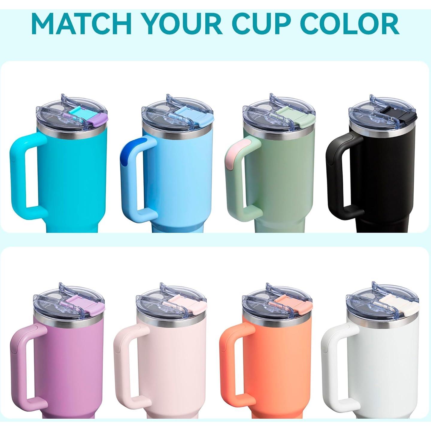 Tapa de Reemplazo Multicolor Soledea para Stanley 40 oz - 2 Piezas