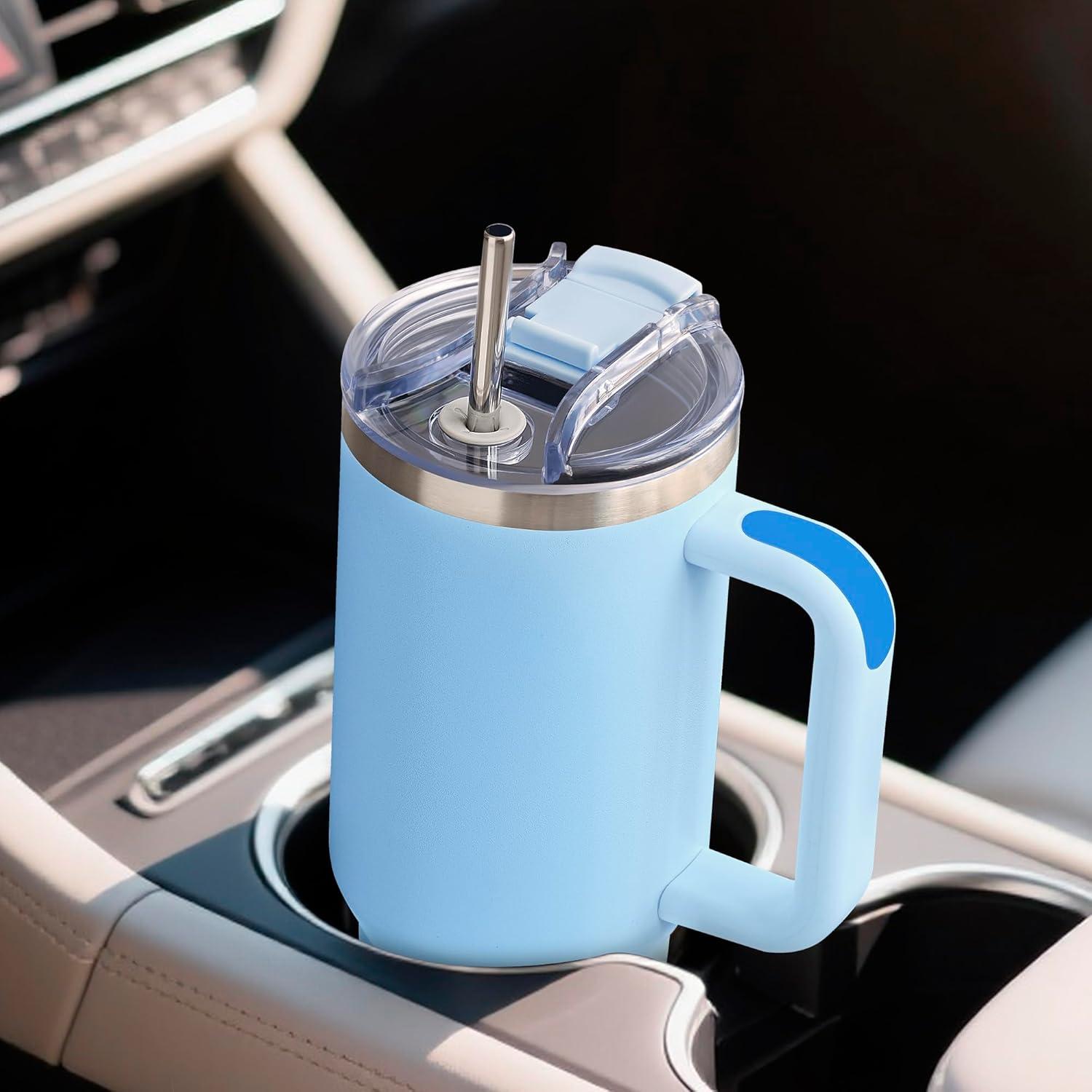 Tapa de Reemplazo Multicolor Soledea para Stanley 40 oz - 2 Piezas