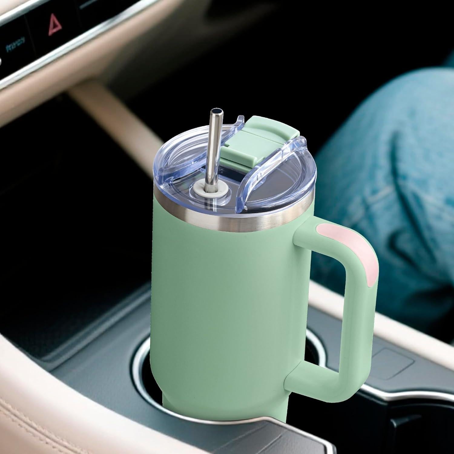 Tapa de Reemplazo Multicolor Soledea para Stanley 40 oz - 2 Piezas