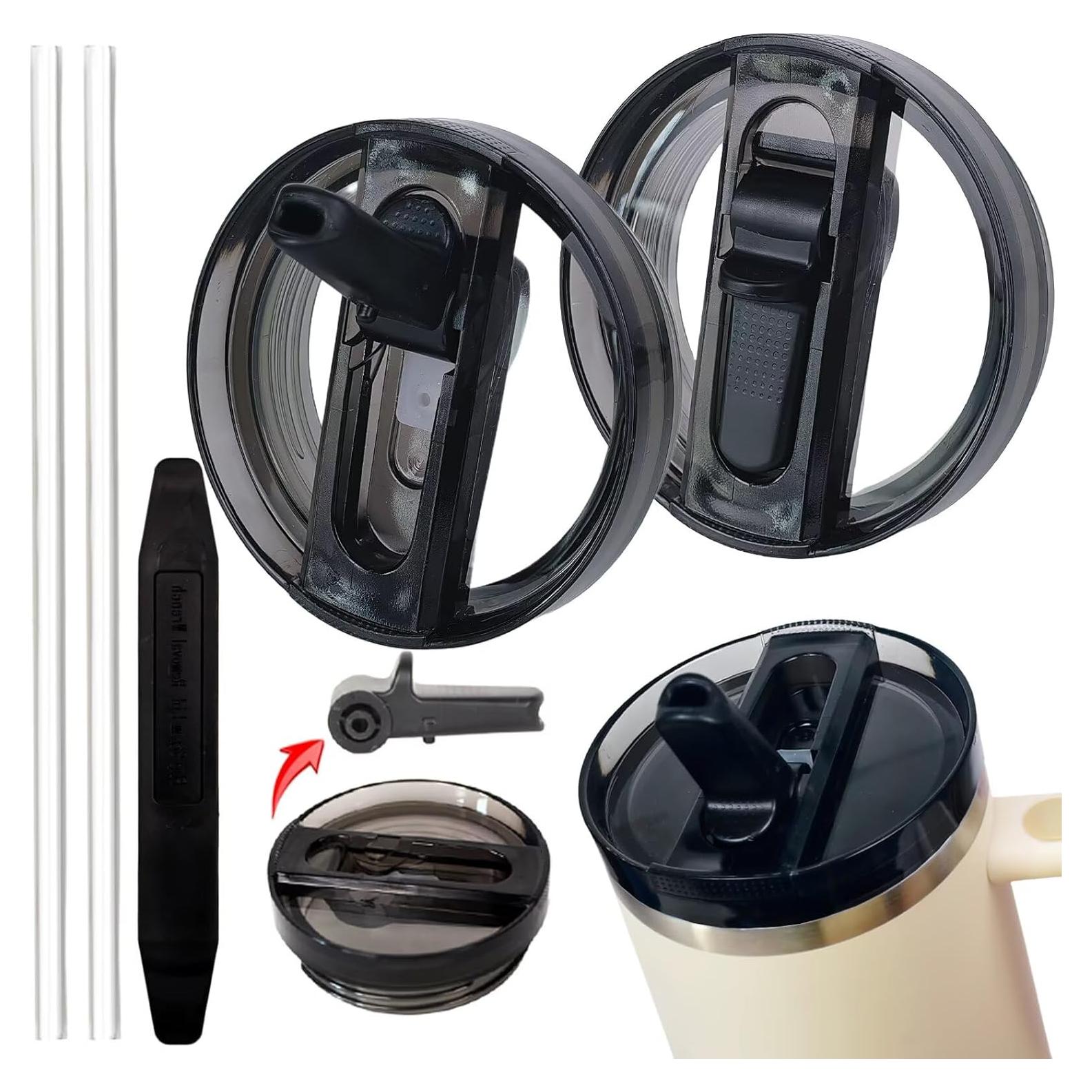 Paquete de 2 Tapas a Prueba de Fugas para Vaso 40 oz HWHIEUAIK