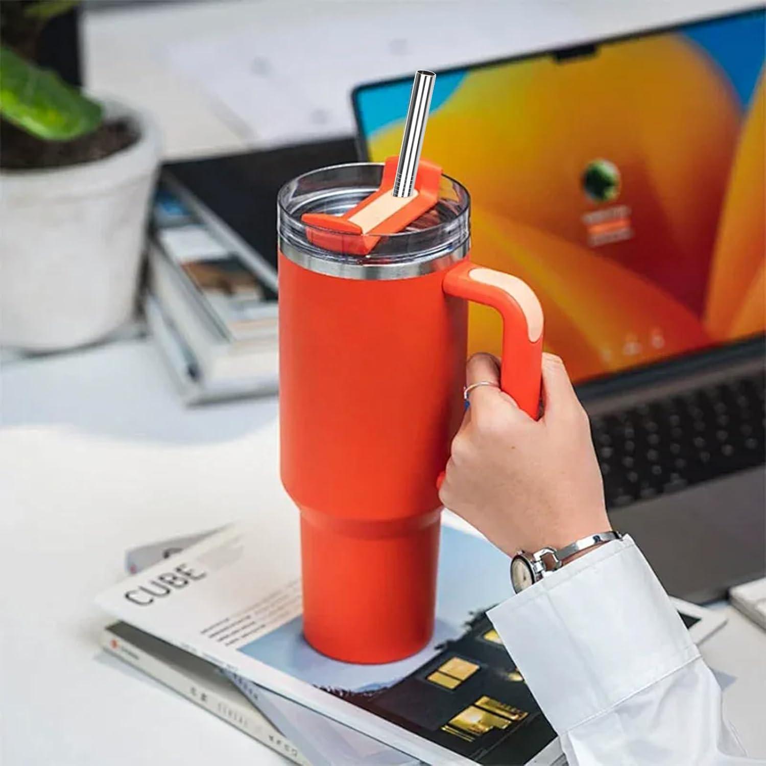 Pajitas de Acero Inoxidable Esayendder para Taza Stanley 40oz