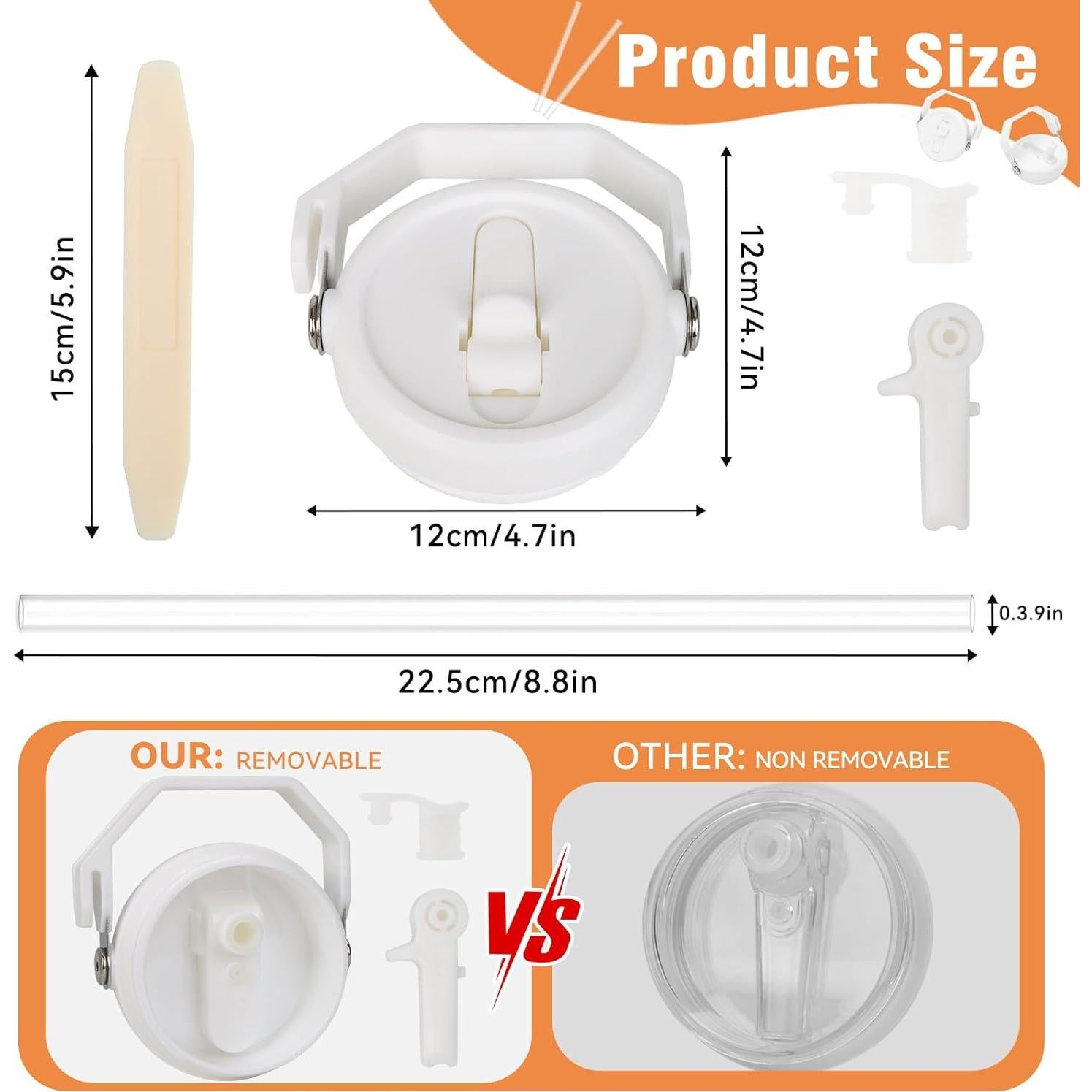 Tapa Plegable a Prueba de Fugas XHJH para Vaso Stanley 40 oz