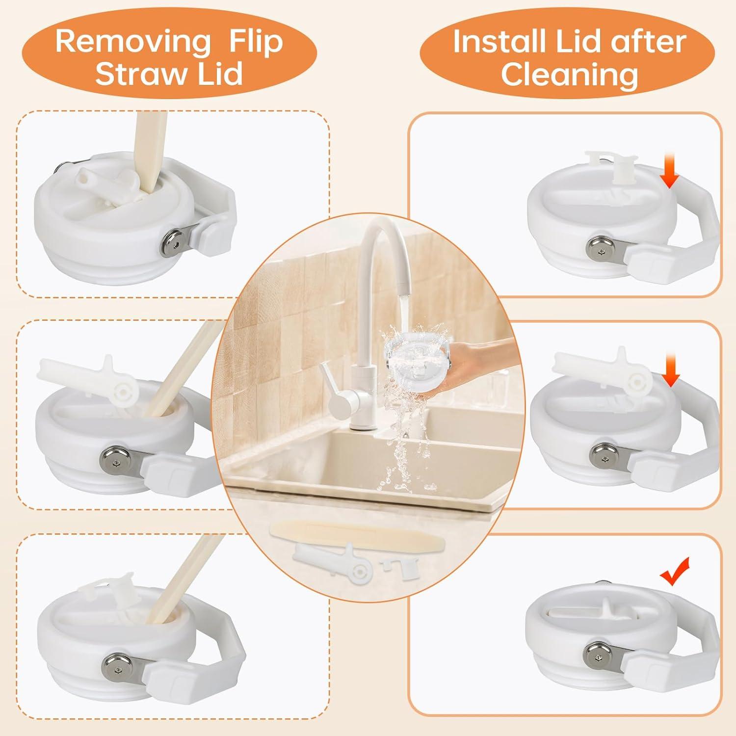 Tapa Plegable a Prueba de Fugas XHJH para Vaso Stanley 40 oz