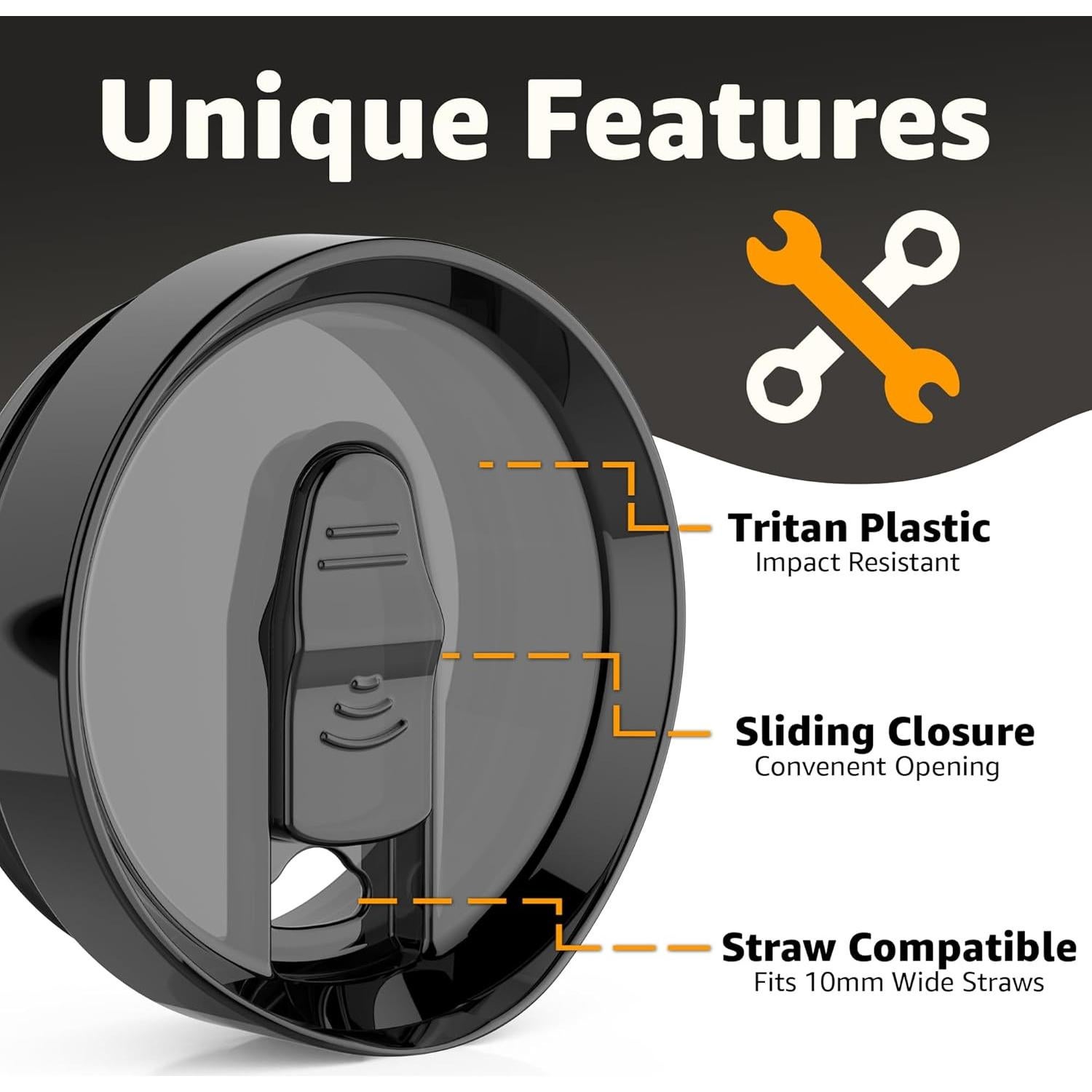 Tapa Deslizante Jmoe USA para Stanley Adventure Quencher 40oz/64oz