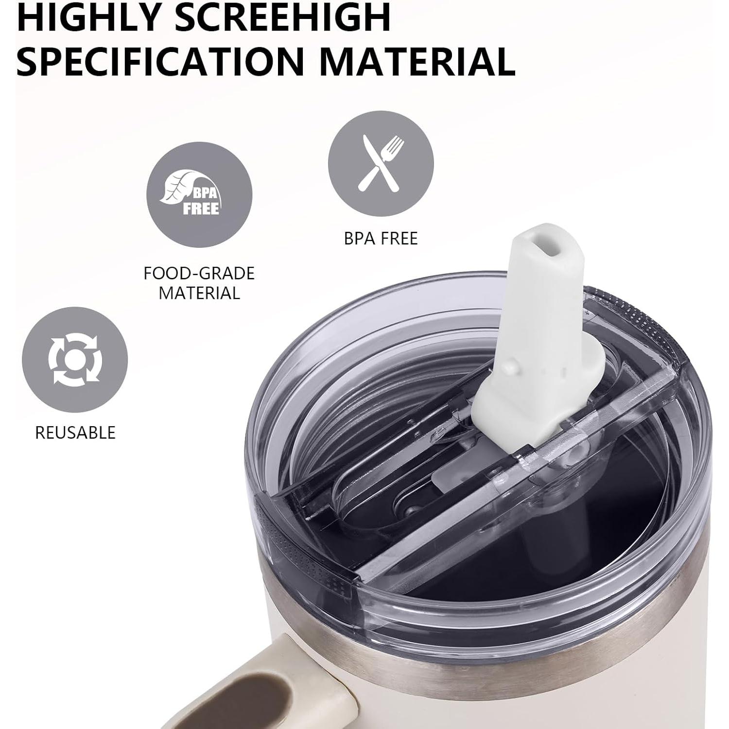 Tapa a Prueba de Fugas Acuewuja para Taza 40oz Polar