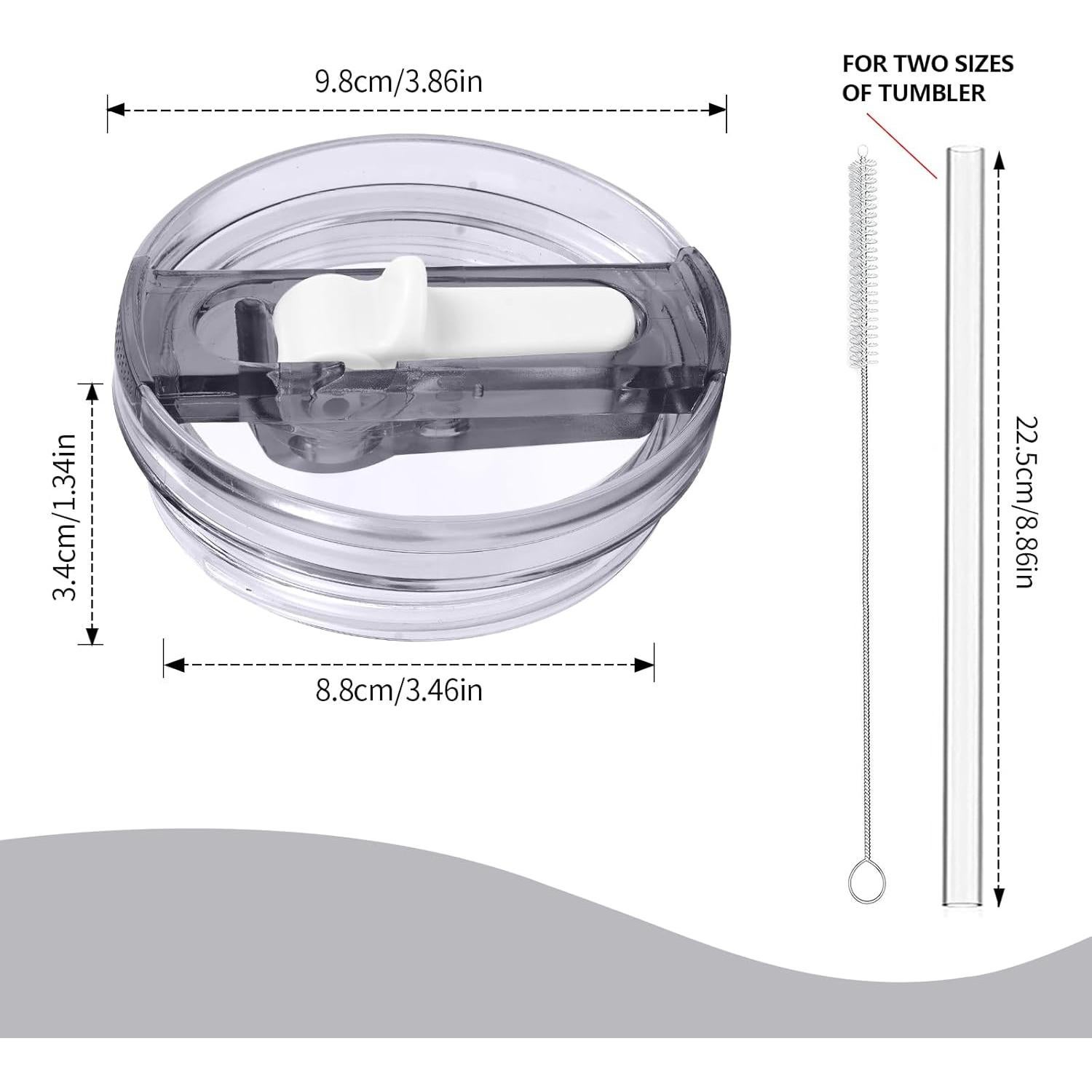 Tapa a Prueba de Fugas Acuewuja para Taza 40oz Polar