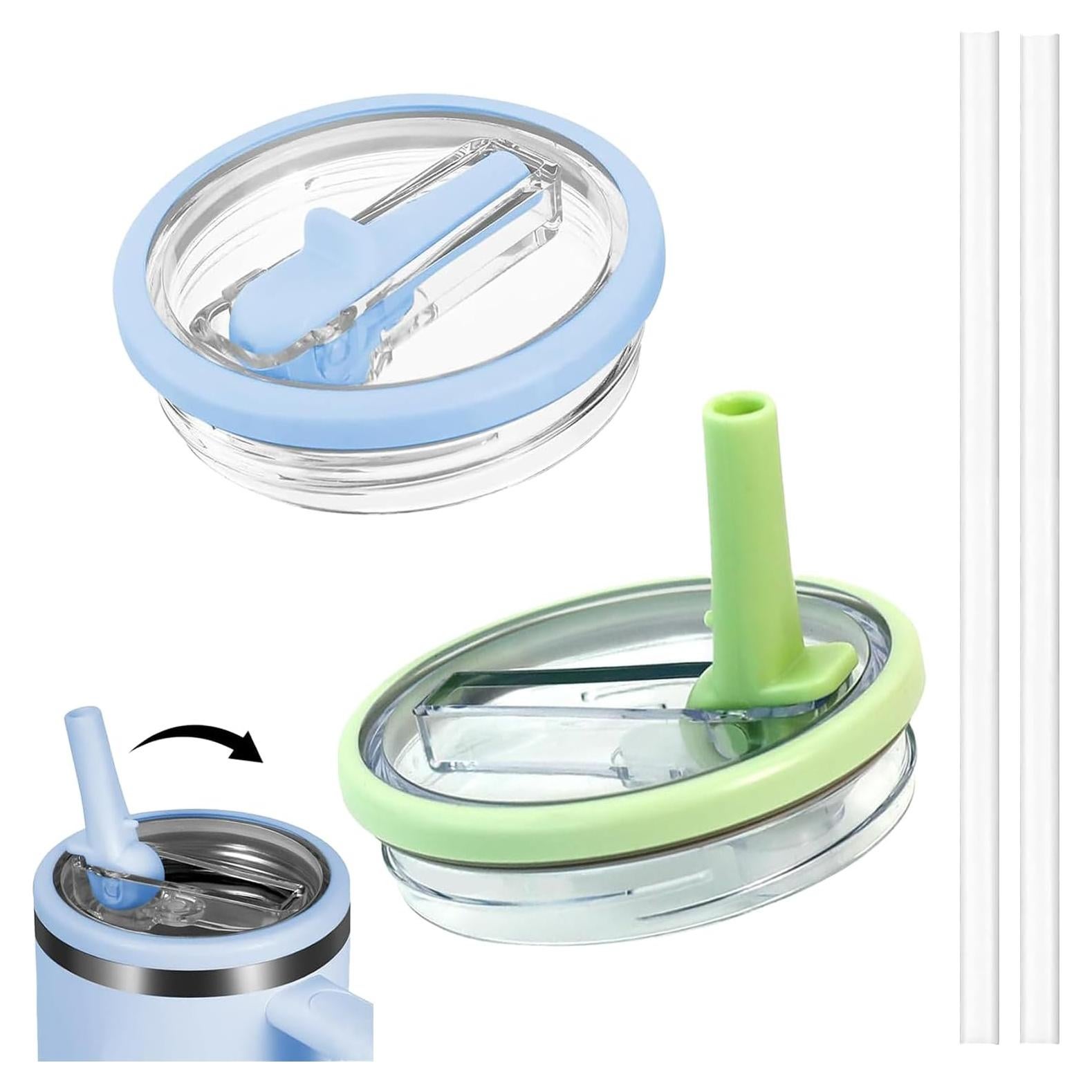 Paquete de 2 tapas de paja reemplazables para vaso Stanley 40 oz