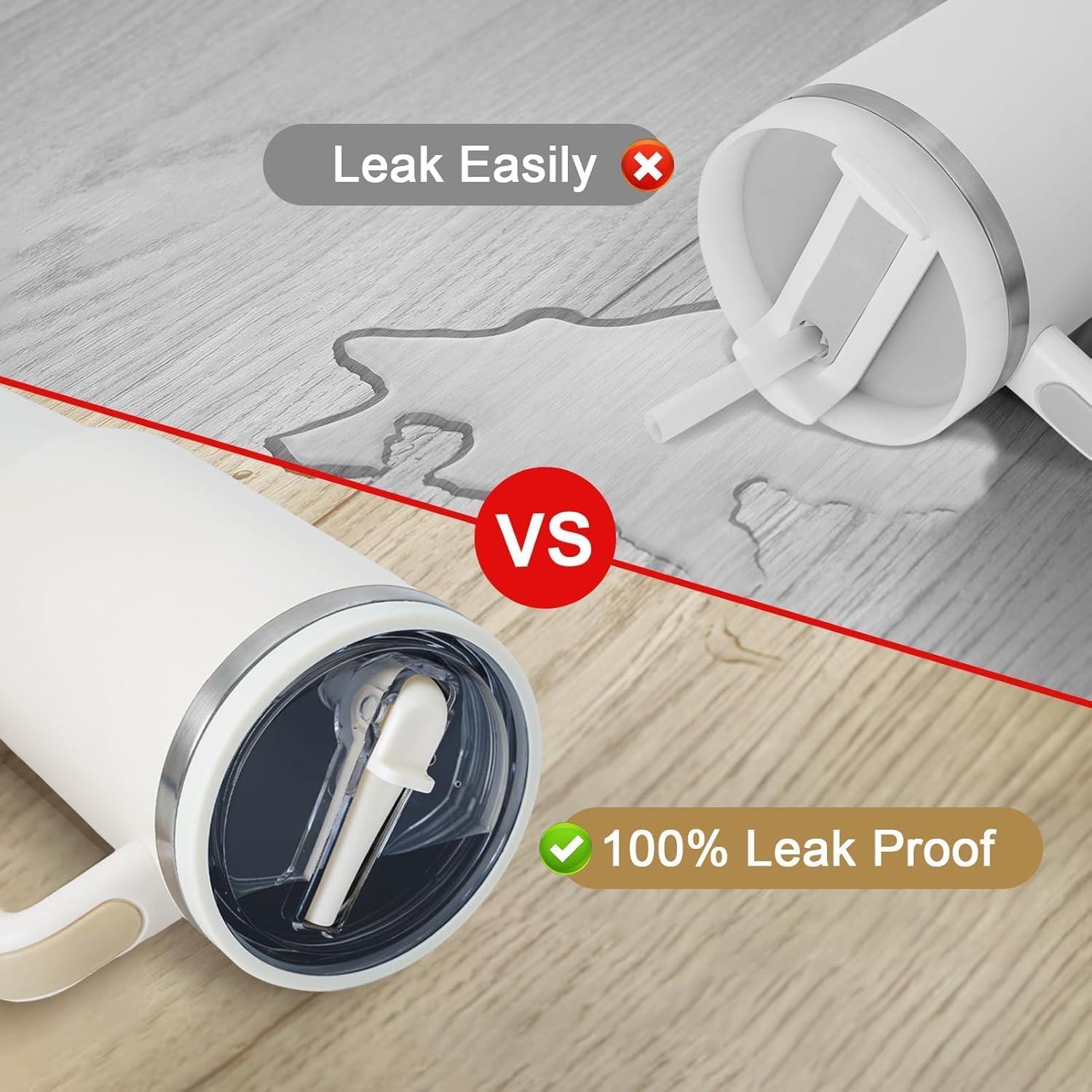 Paquete de 2 tapas de paja reemplazables para vaso Stanley 40 oz