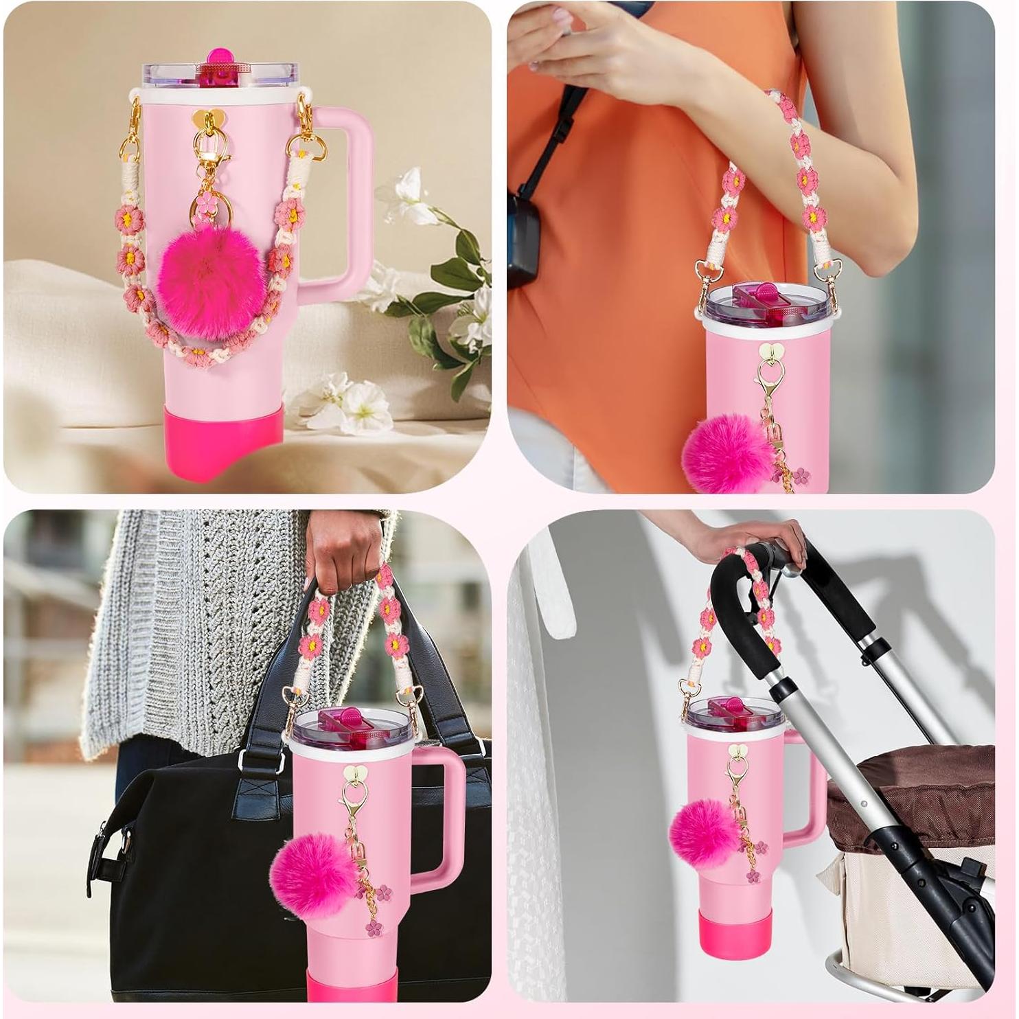 Set de Accesorios para Taza Stanley 40oz ANTAND Púrpura