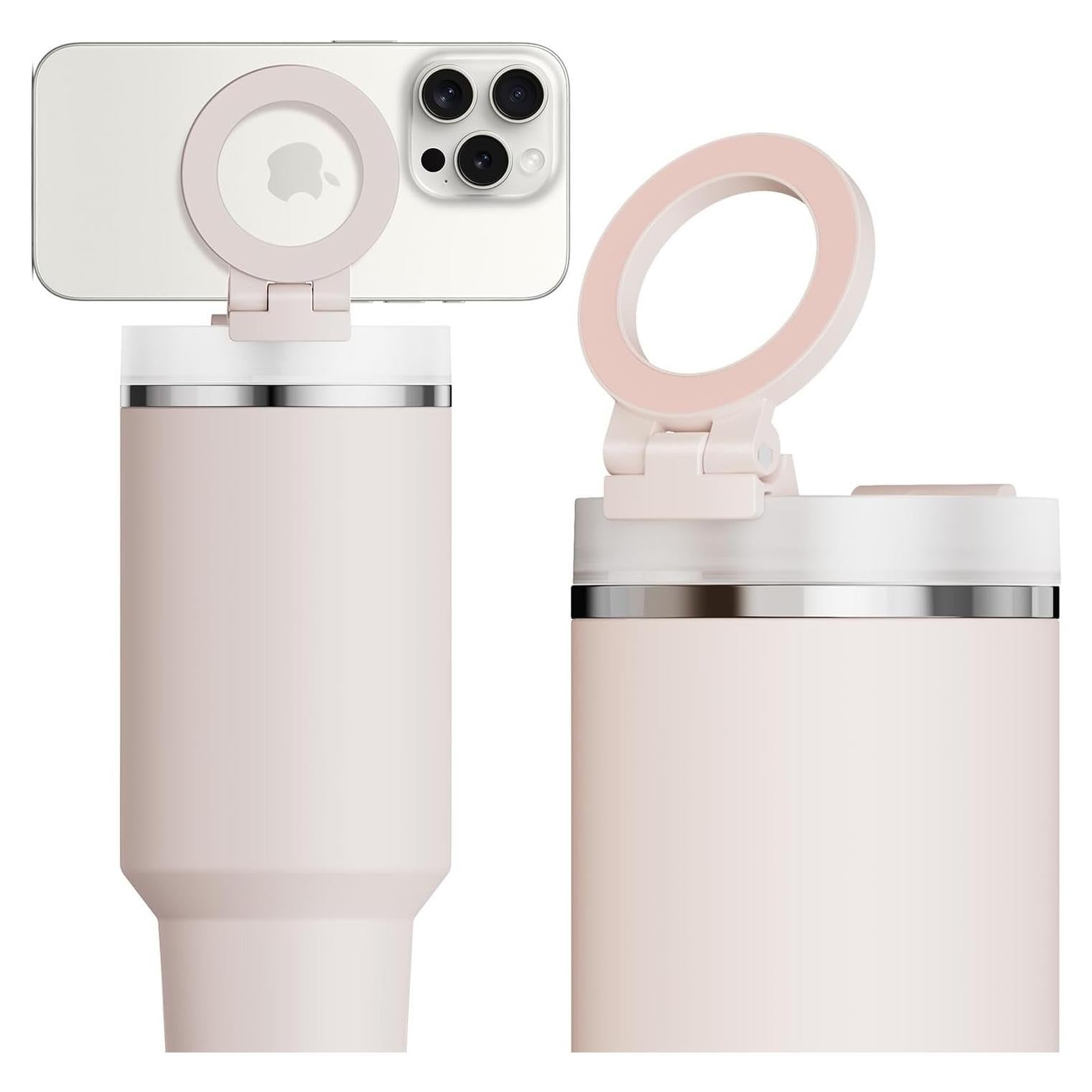 Soporte Magnético Litaget para Taza Stanley 40oz Cuarzo Rosa