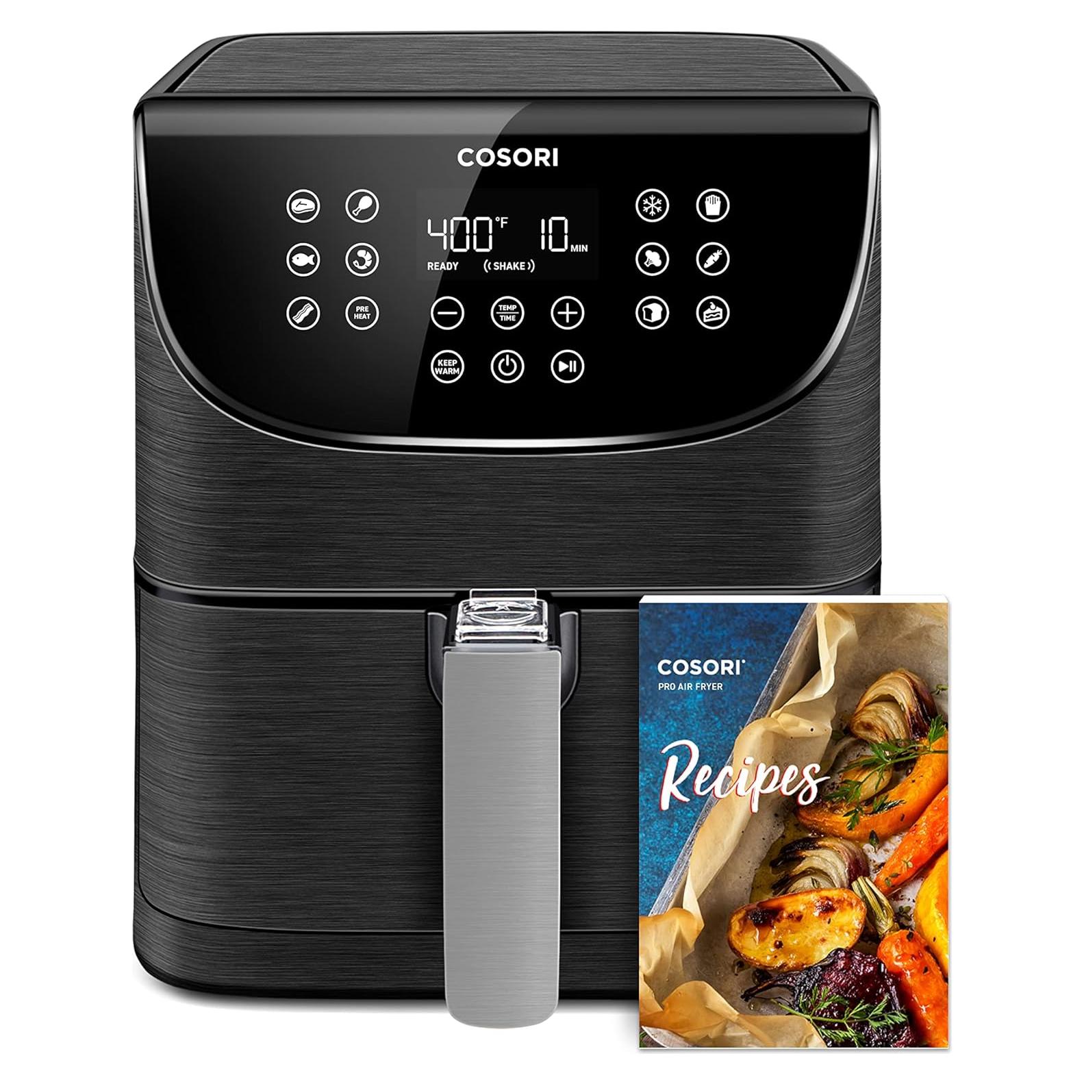 Freidora de Aire COSORI CP168 5.8L 13 Funciones Negra
